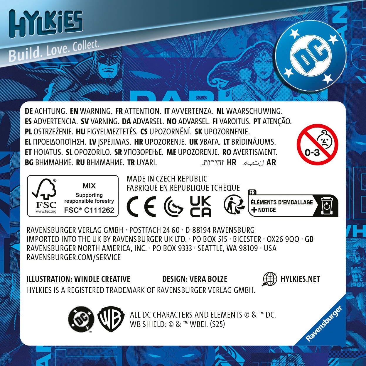 Ravensburger 3D-Puzzle 54 Teile 3D Puzzle Hylkies DC Universe Robin Sammelfigur 12008014, Puzzleteile