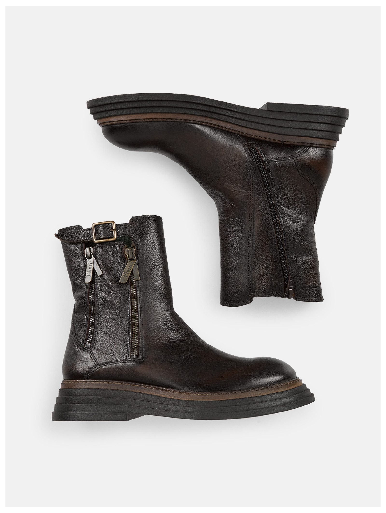 Felmini Stiefelette Leder . Stiefelette (1-tlg)