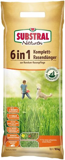 SUBSTRAL Rasendünger »Naturen Komplett- 6 in 1«, 10 kg online kaufen | OTTO