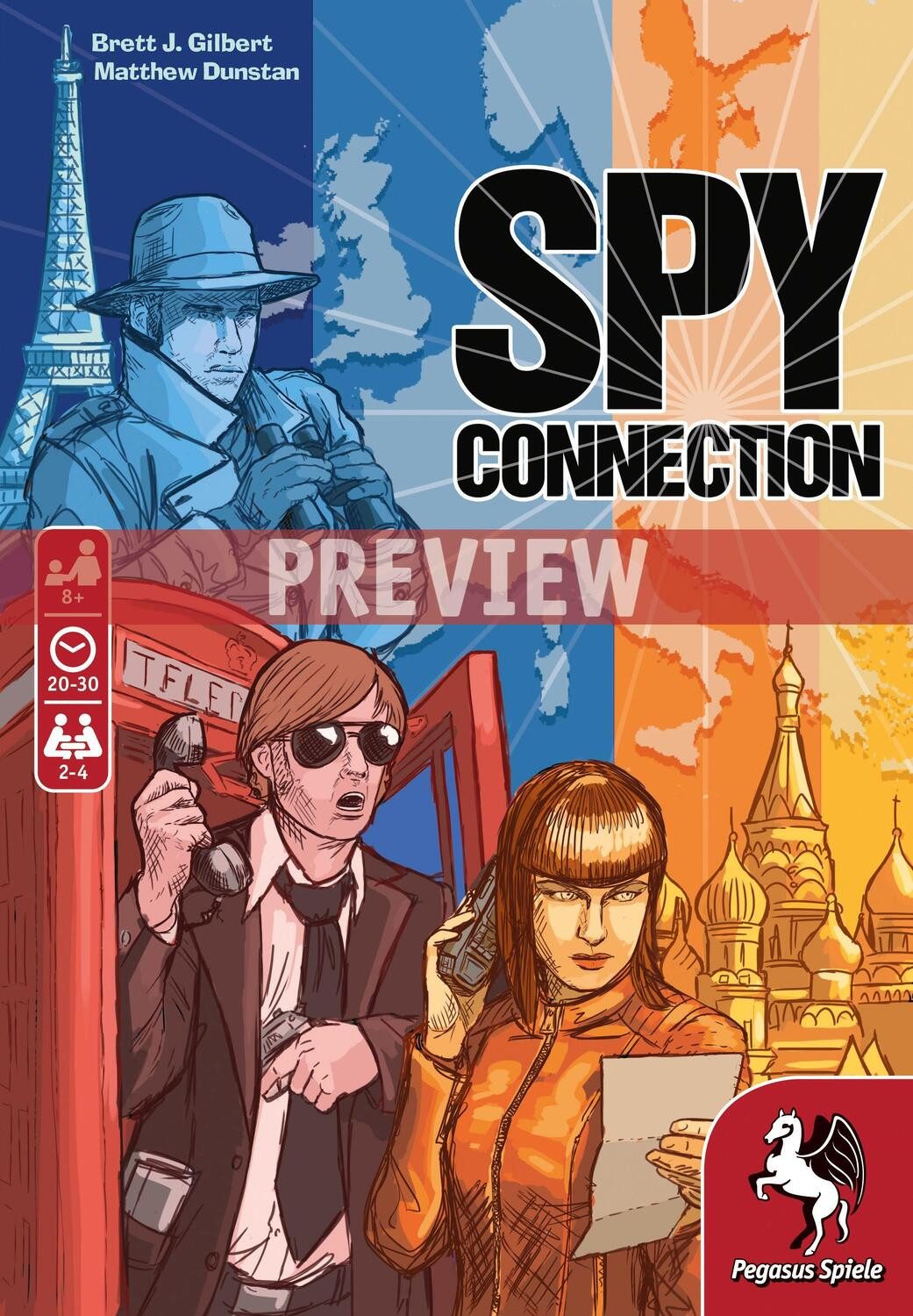 Pegasus Spiele Spiel, Spy Connection (deutsch/englisch)