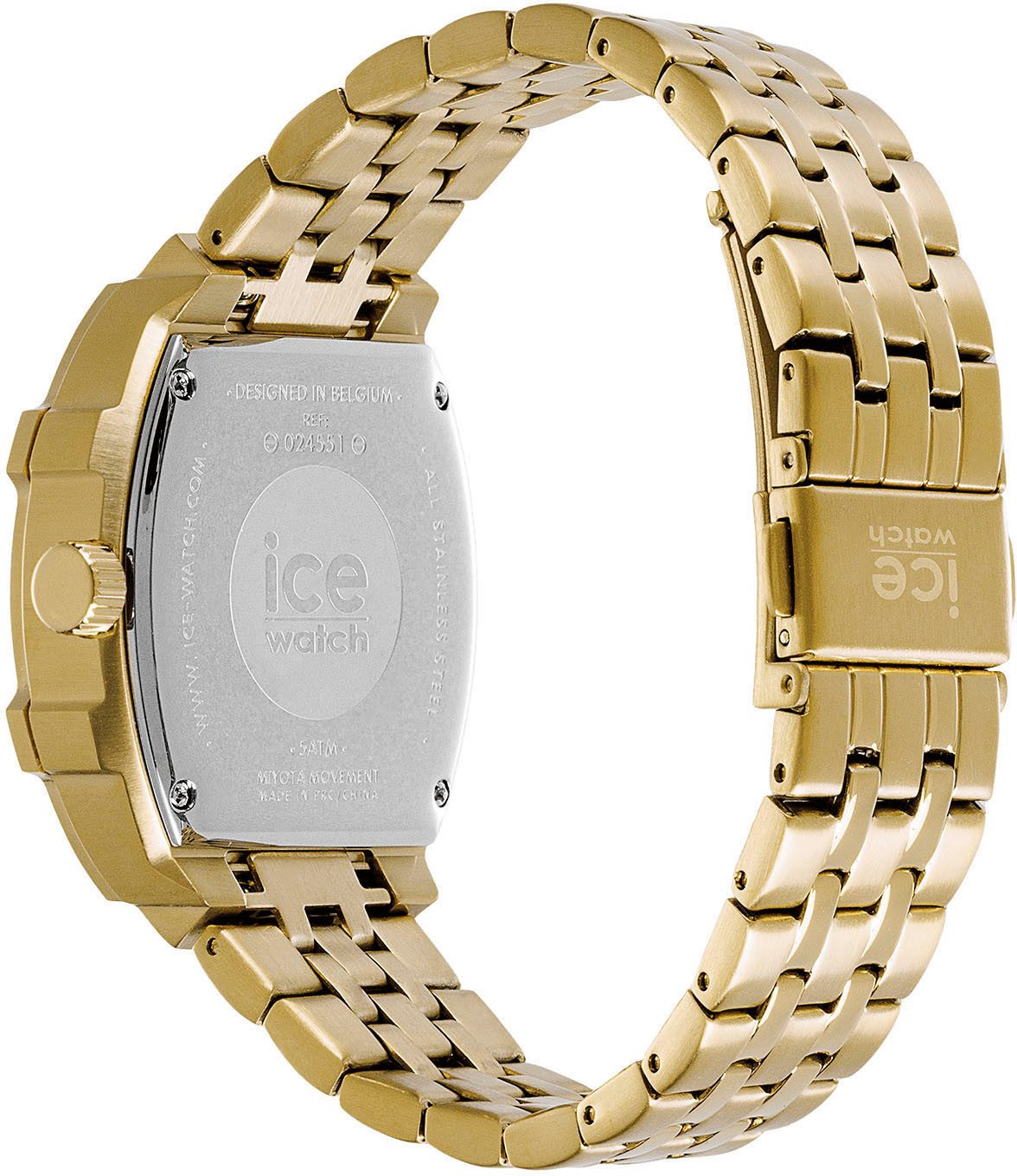 ice-watch Quarzuhr ICE boliday - Full steel - Small - 3H + Date 024551, Armbanduhr, Damenuhr, Edelstahlarmband, Datum, analog