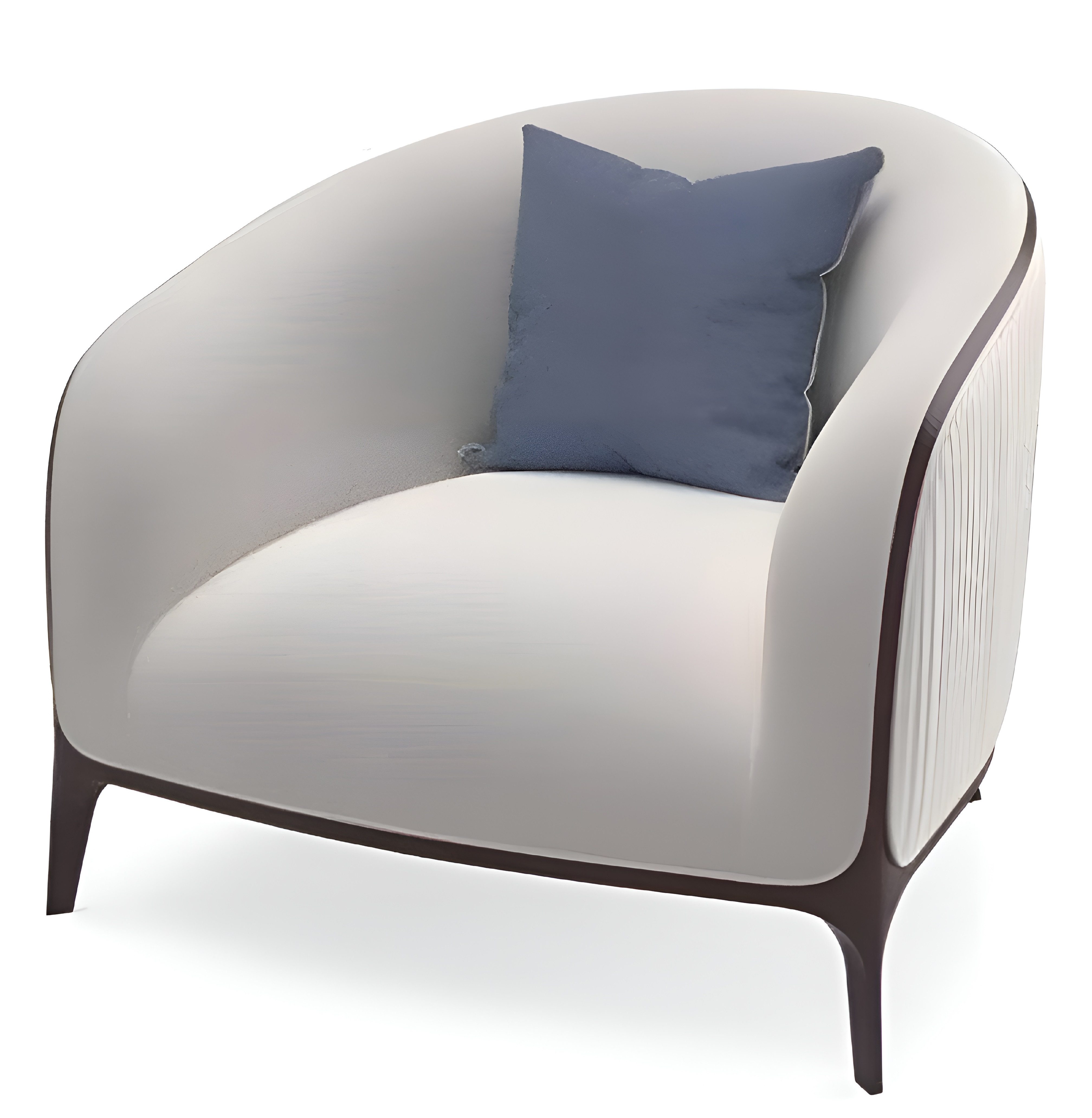 Loungesessel Luxus Relaxsessel aus Textil in modernem Design