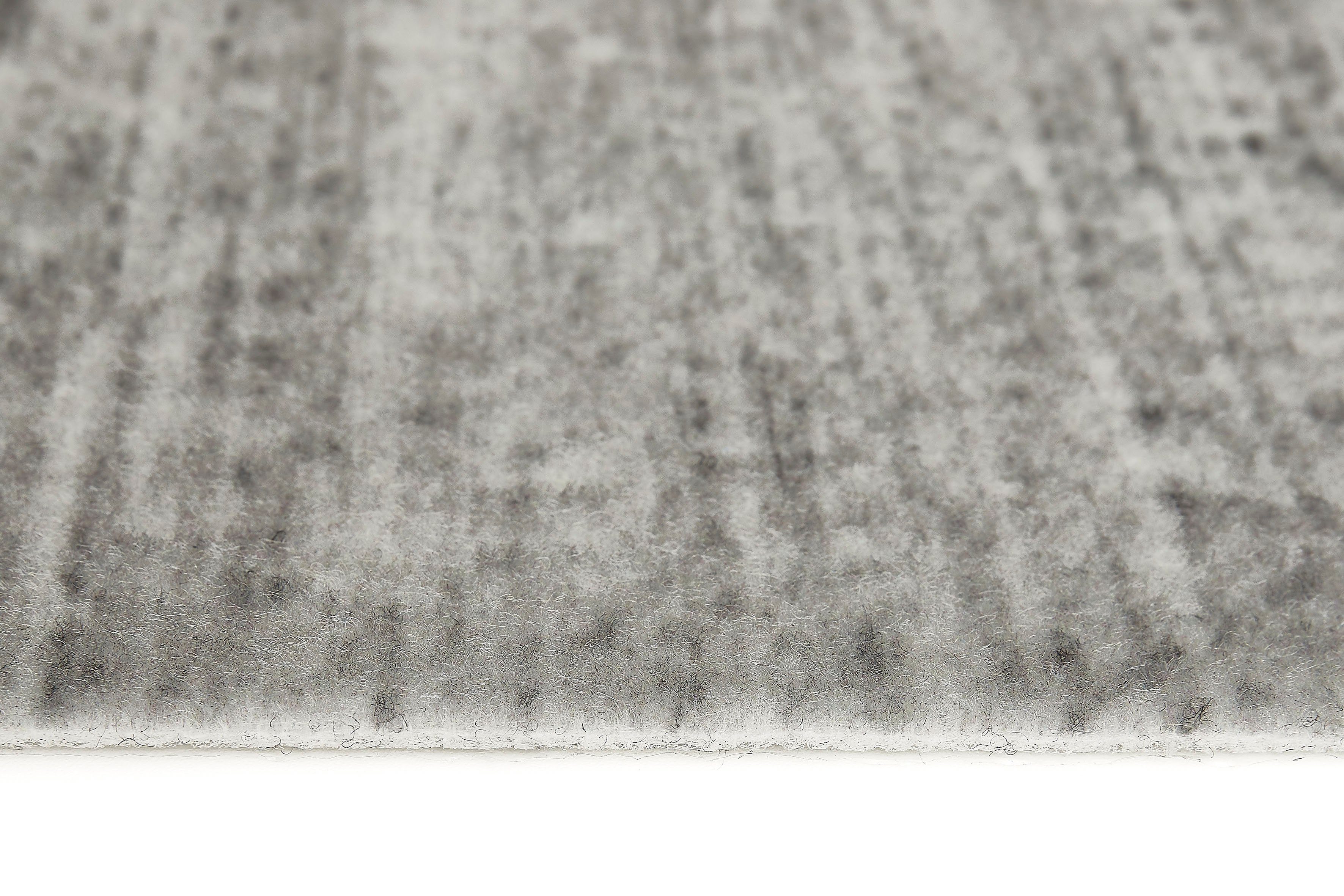 Teppichfliese Paris Nadelfilz, & selbstklebend, 25 Andiamo, quadratisch, hellgrau qm) 4 Höhe: strapazierfähig, robust cm, 40x40 (4 mm, Stück