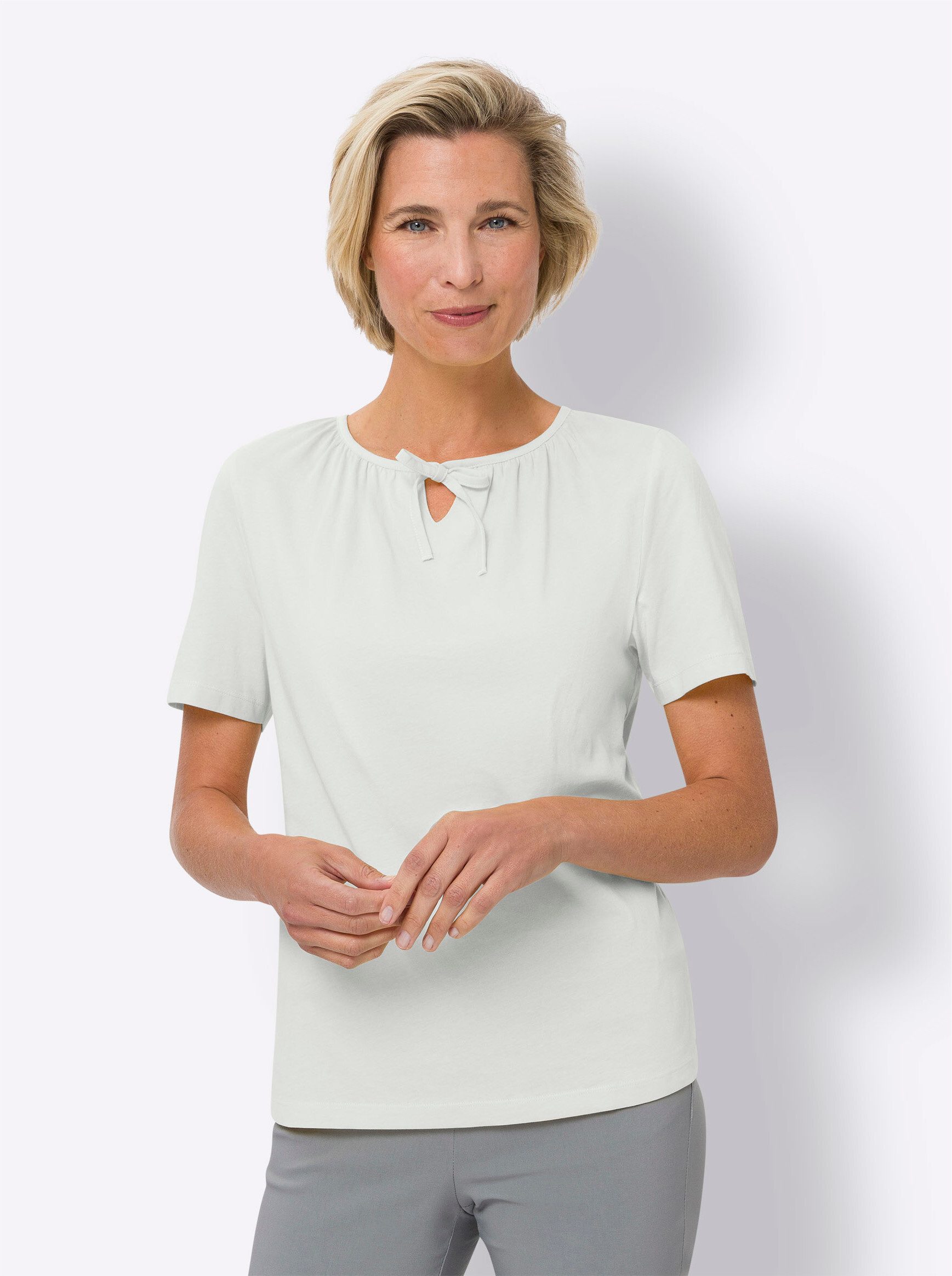 Sieh an! T-Shirt Kurzarm-Shirt Kurzarm