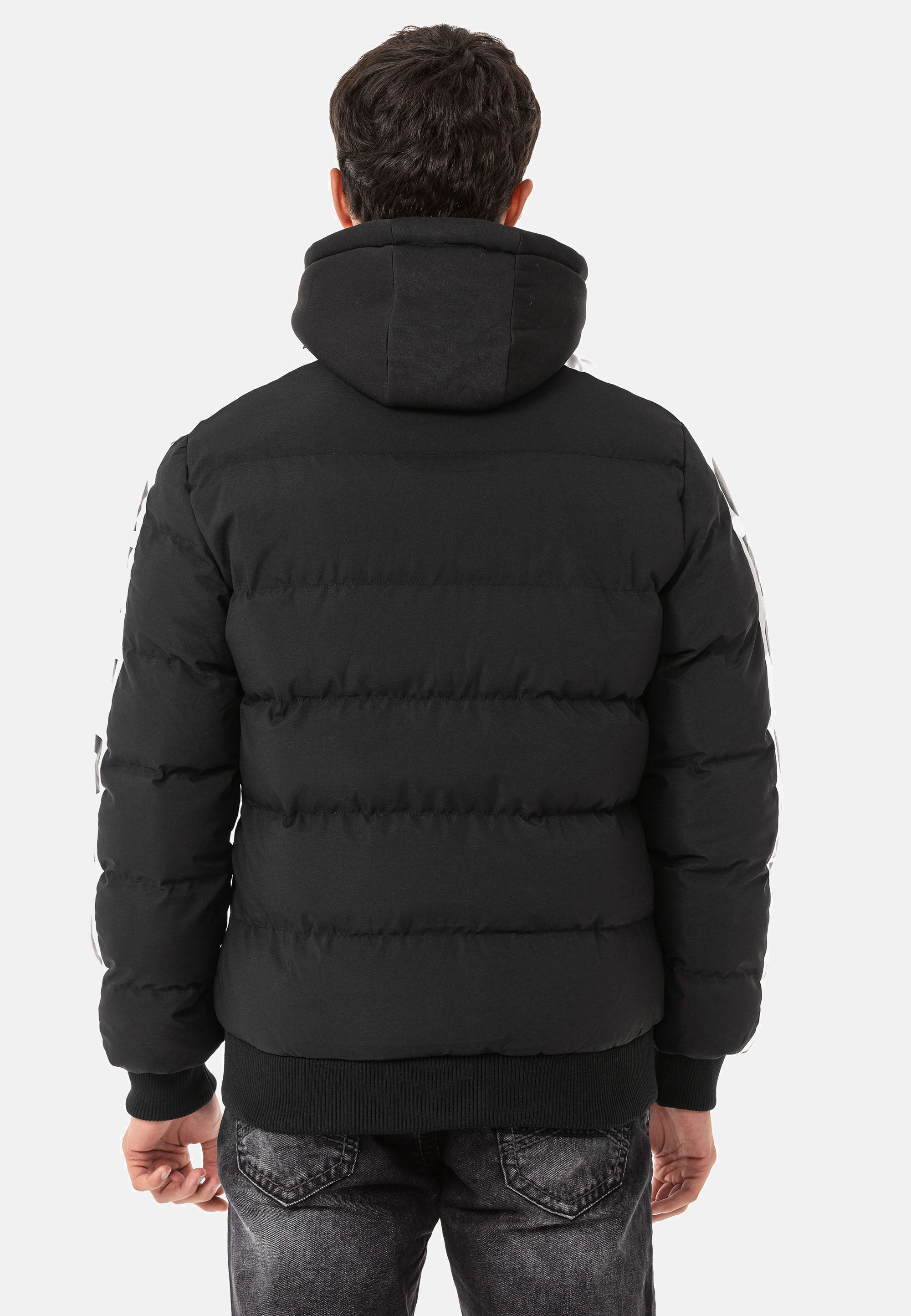 Cipo & Baxx Winterjacke Jacke mit Kapuze günstig online kaufen