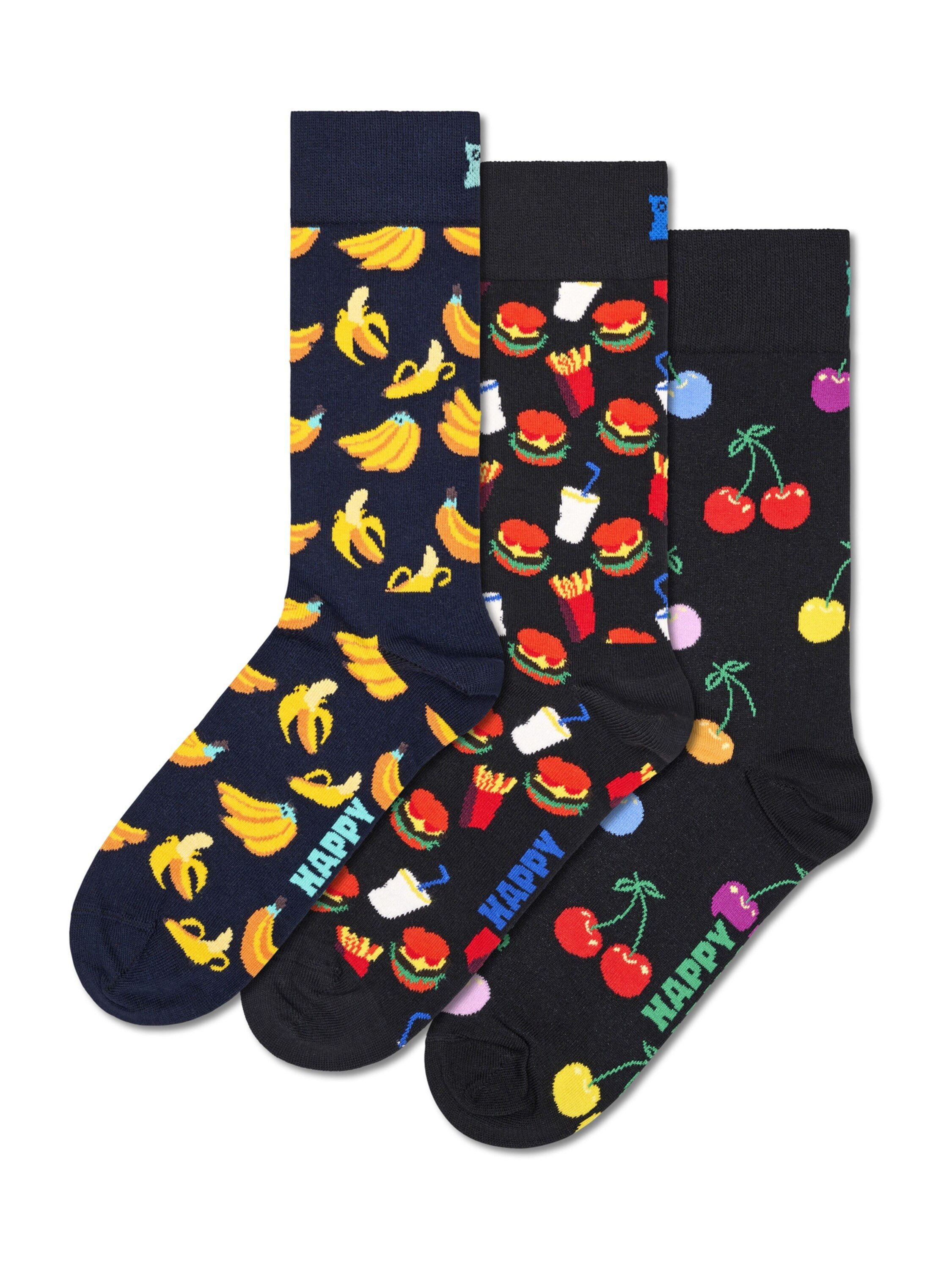 Happy Socks Socken Classic Banana (3-Paar) günstig online kaufen