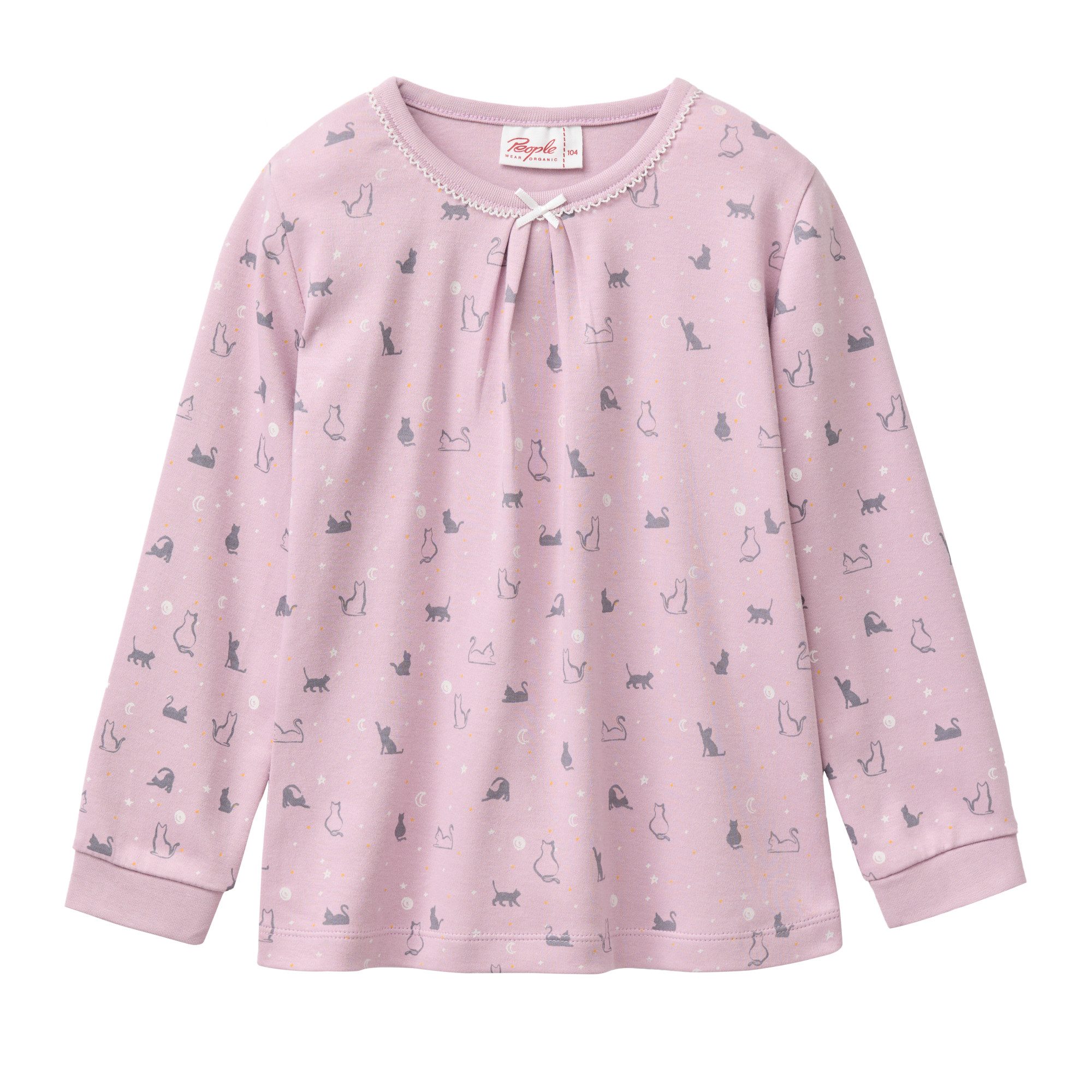 People Wear Organic Pyjama mit Motiv aus Bio-Baumwolle