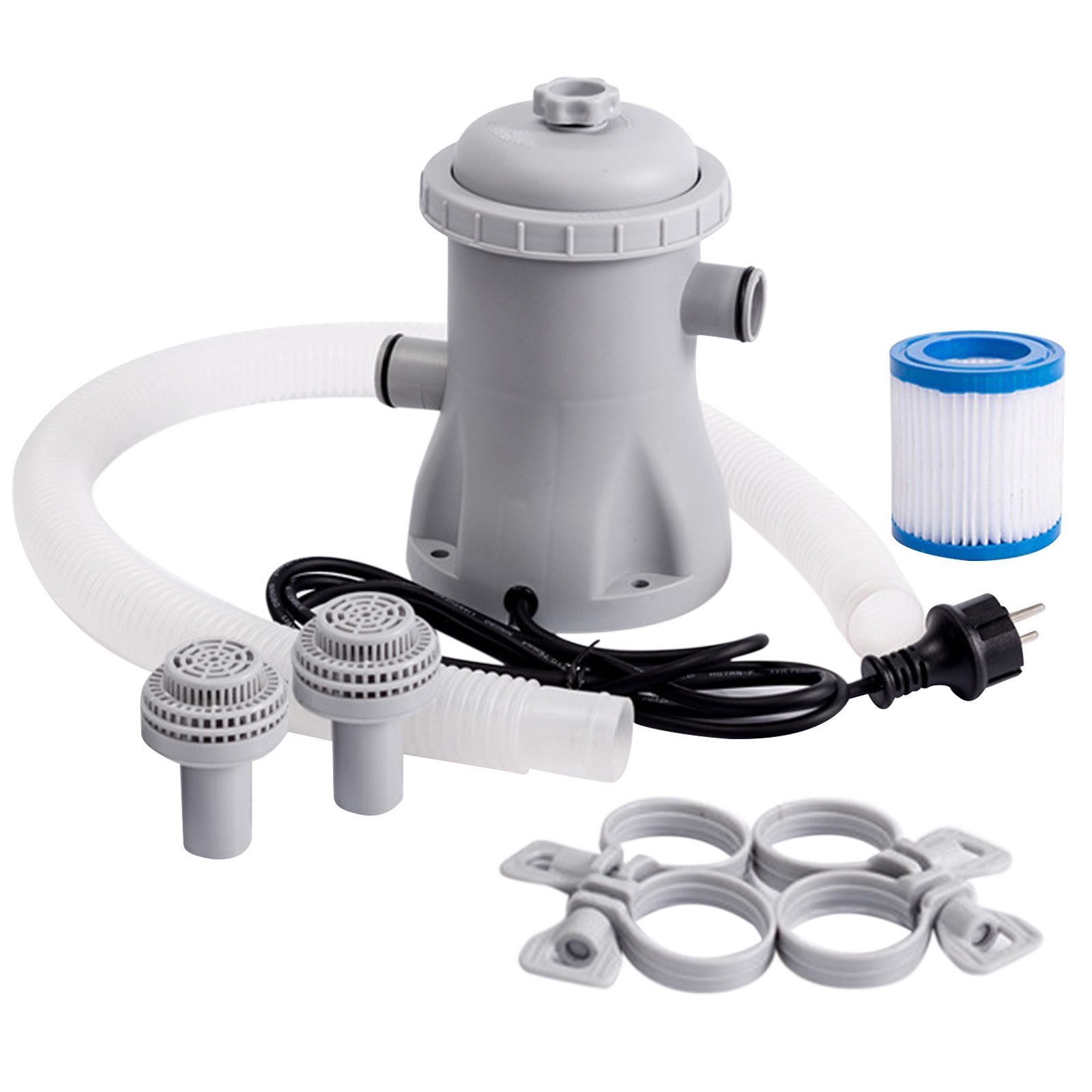 TWSOUL Pool-Filterpumpe Inklusive Wasserleitungen, Filterelementen, Filters günstig online kaufen