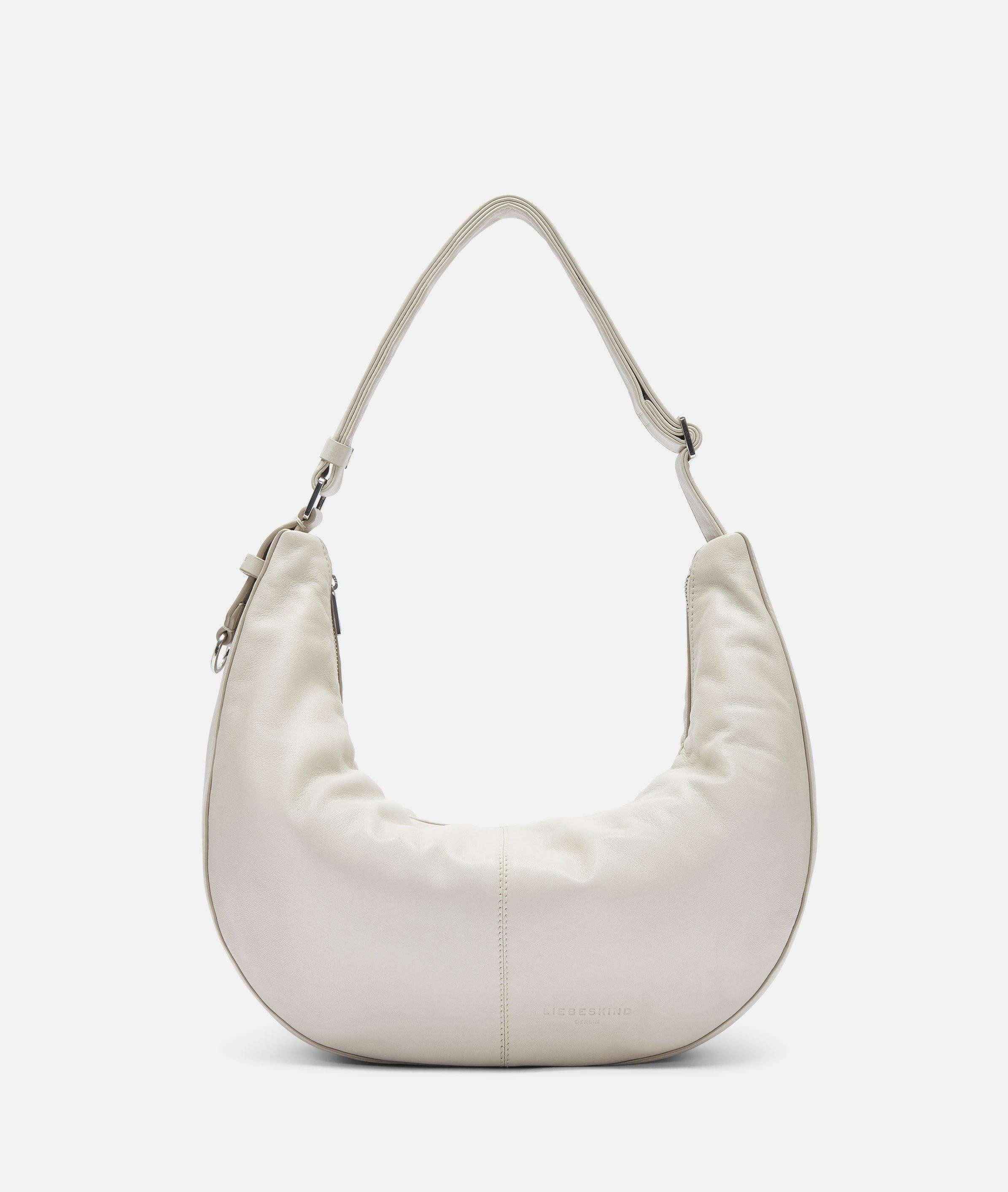 Liebeskind Berlin Schultertasche Hobo, Mittelgroße Hobo-Bag aus Schafsleder
