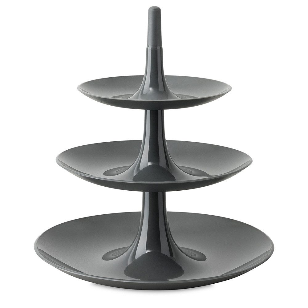 KOZIOL Etagere BABELL L, Kunststoff, (1-tlg), spülmaschinengeeignet, 3-stufig