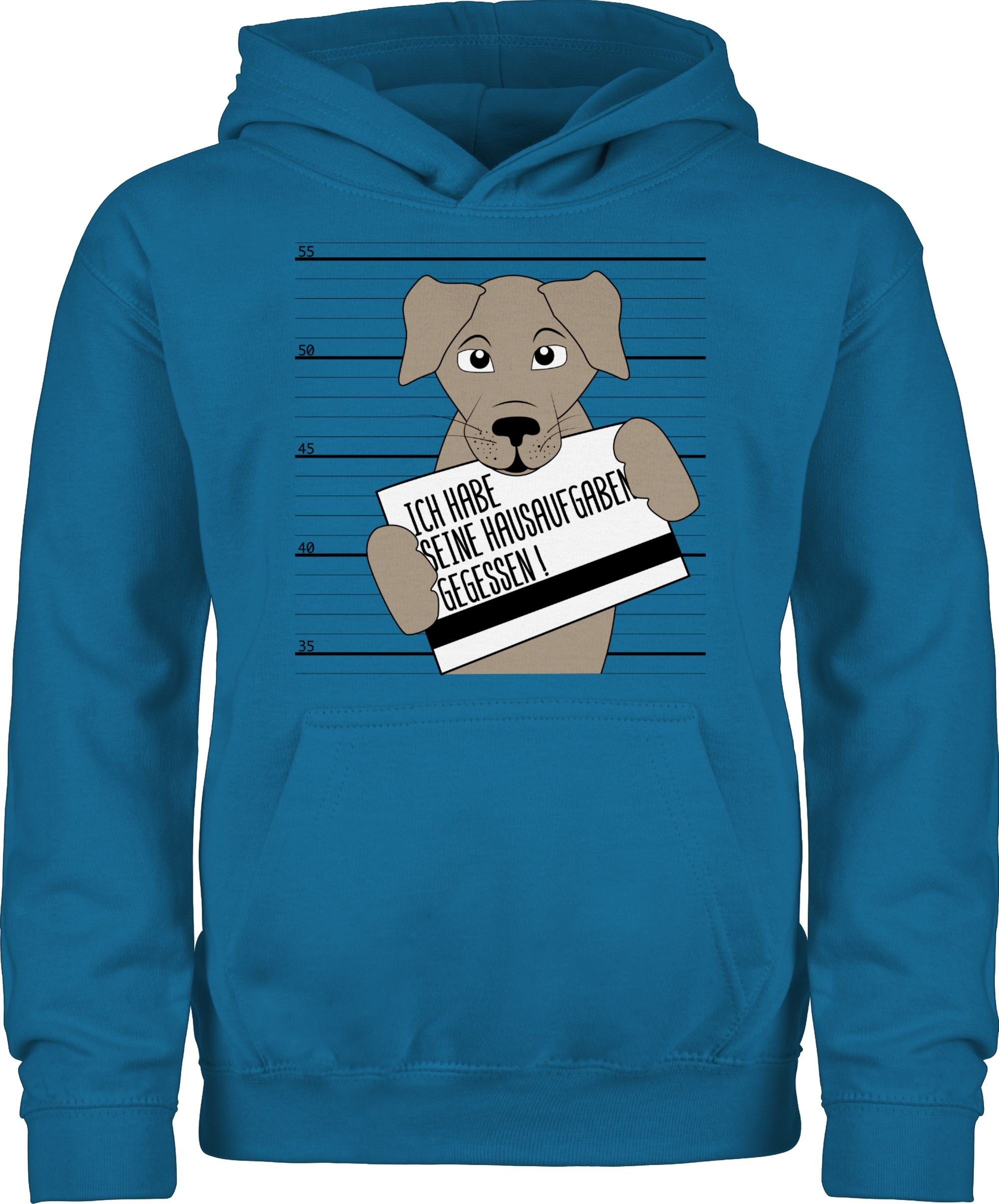Hoodie Ich habe seine Hausaufgaben gegessen Hund
