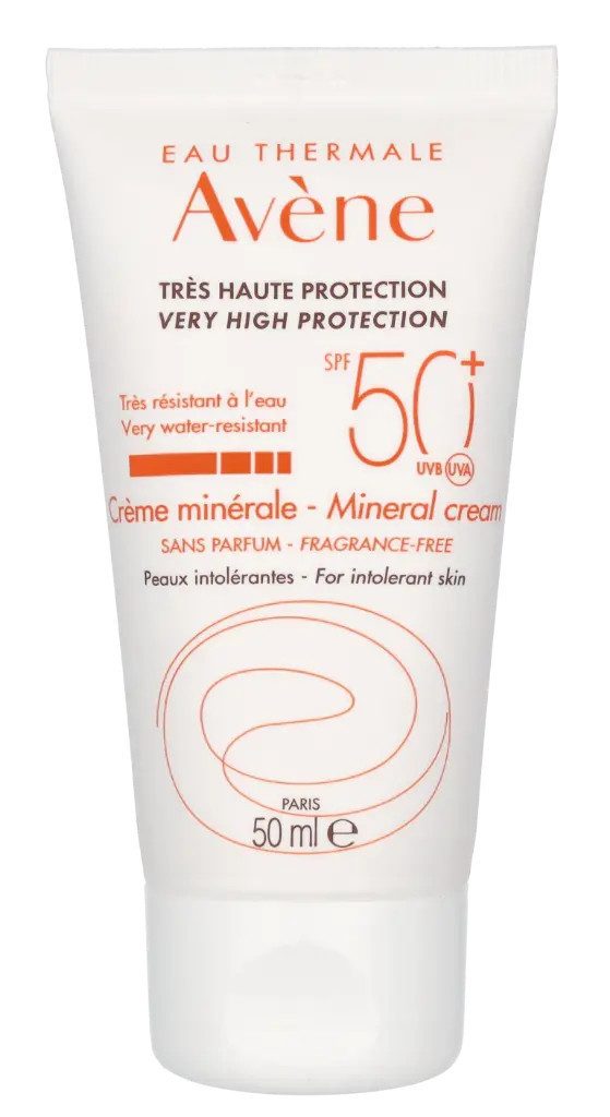 Avene Sonnenschutzcreme Sun Care Mineral Cream, Packung, 1-tlg., Sonnenschutzcreme, 50 ml Sonnenschutzcreme