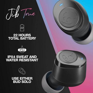 Skullcandy Jib In-Ear Bluetooth 5.0 Kopfhörer wireless In-Ear-Kopfhörer (Bluetooth, Einzelverwendung jeder Seite möglich, IPX4 Wasserresistenz)