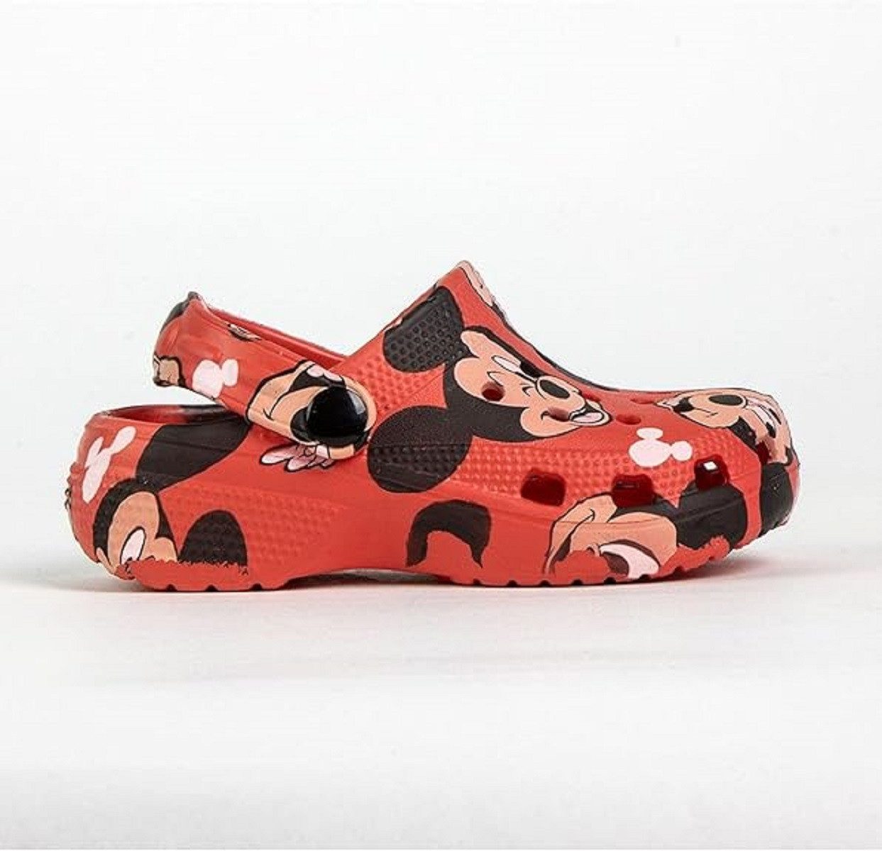 Disney Mickey Mouse Kinder Clogs mit Fersenriemen und rutschfester Sohle Hausschuh