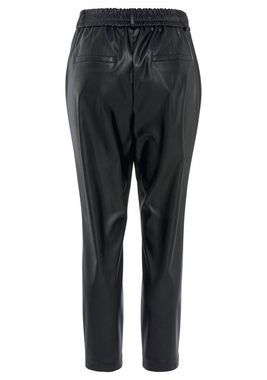 LASCANA Schlupfhose aus Lederimitat, bequeme Stoffhose, elegant-chic