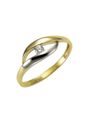 VIVANCE Кольцо »375/- Gelbgold bicolor Z...