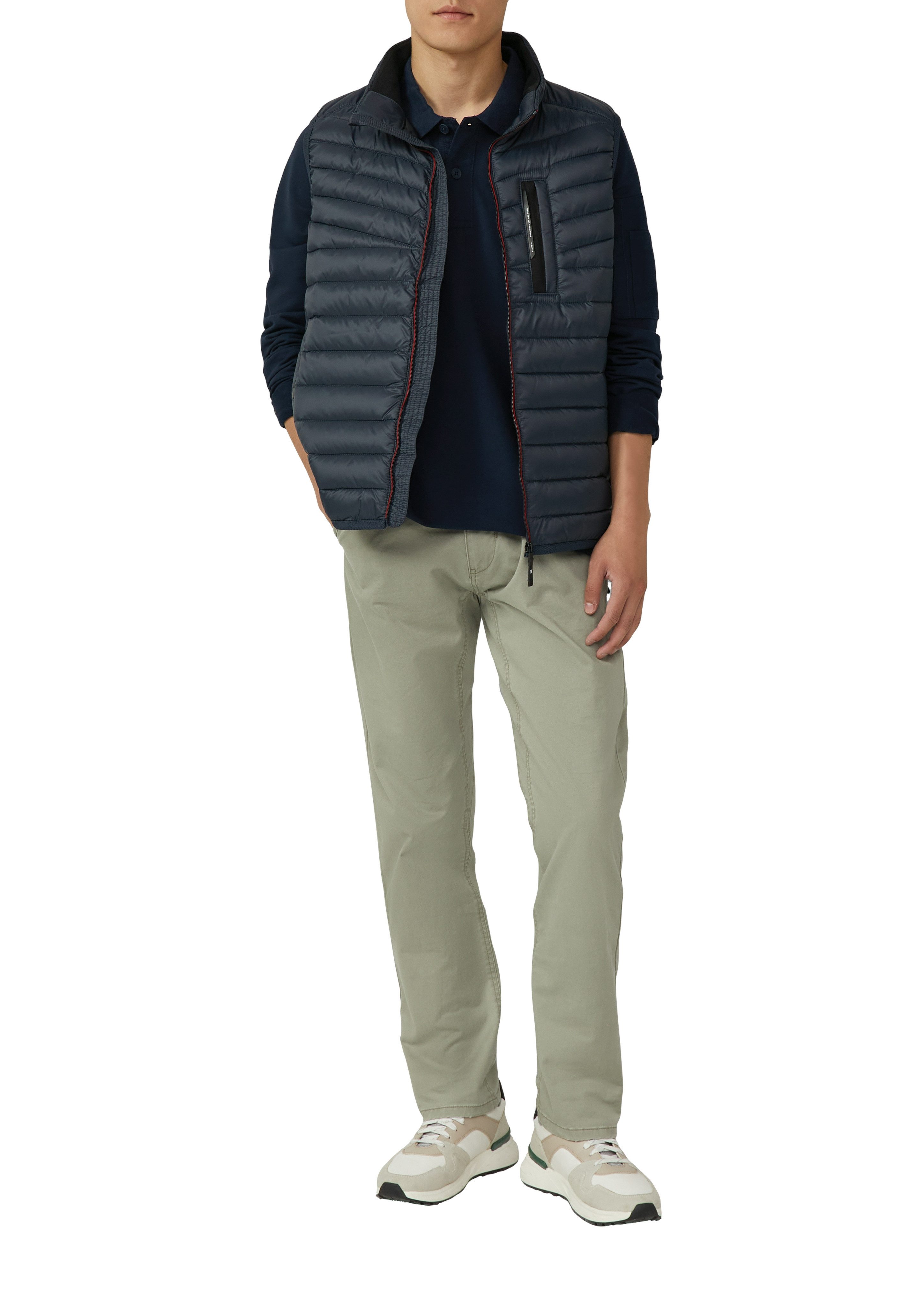 s.Oliver Langarm-Poloshirt mit Logo Stickerei günstig online kaufen