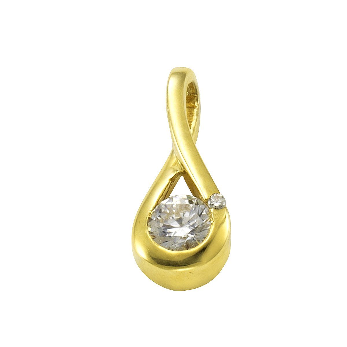 Anhänger 2x Zirkonia« »333Gelbgold Vivance Vivance D29YWHIeE