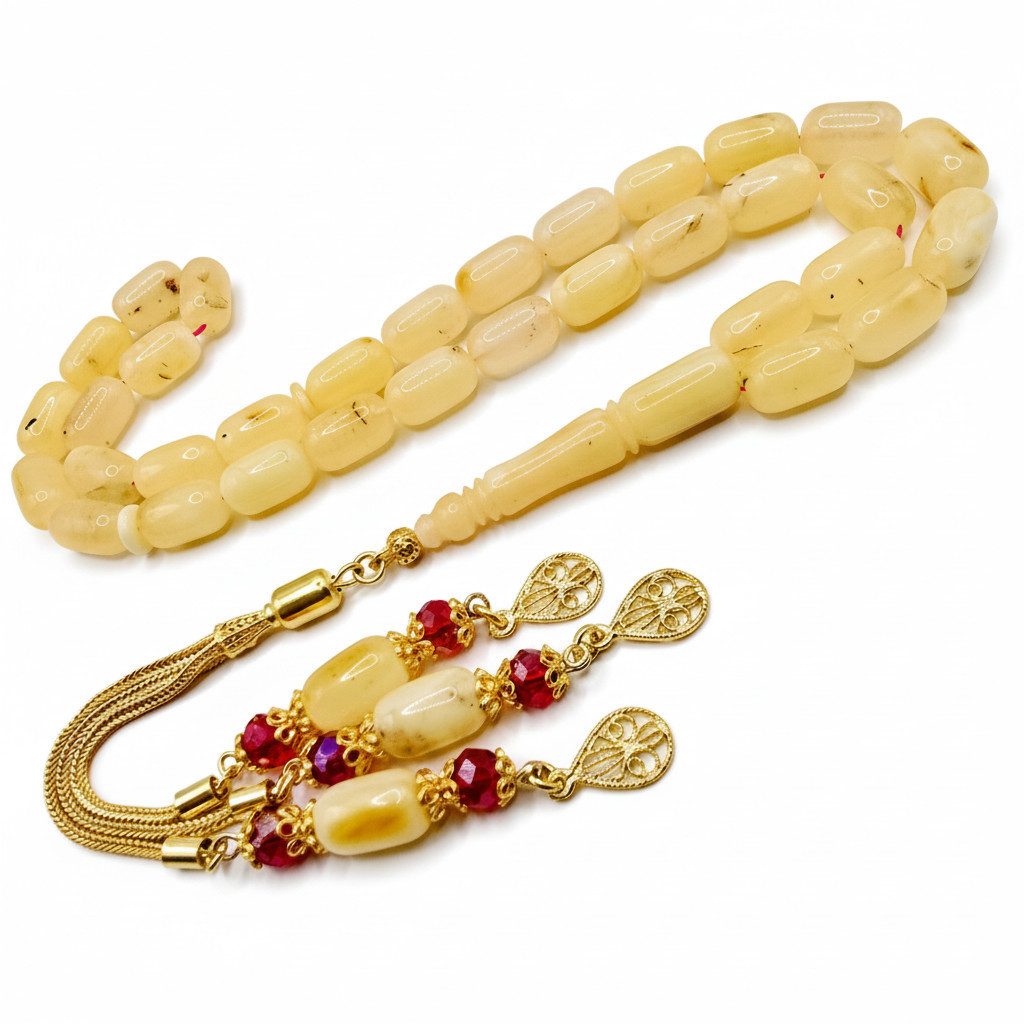 M-Punkt24 Kettenanhänger Tesbih Tespih XL Größe Damla Kehribar (21 Gramm, X günstig online kaufen