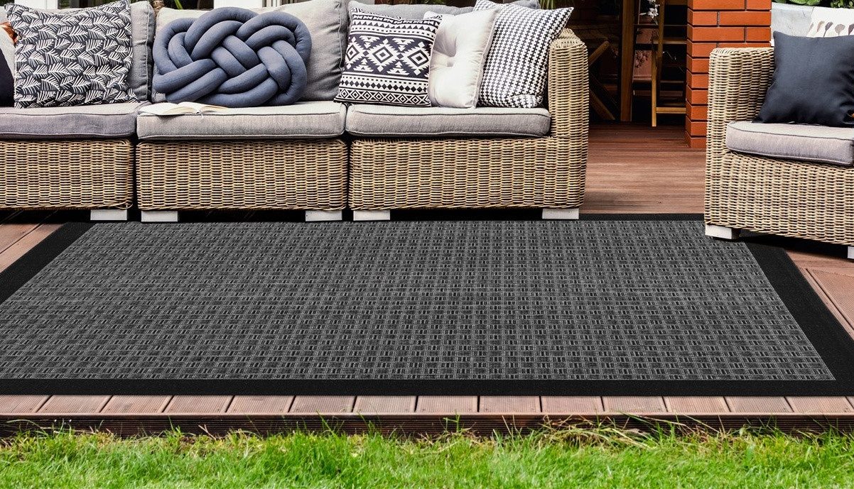 LALEE Teppich Sunset 608, rechteckig, Höhe: 5 mm, In- und Outdoor geeignet, Wohnzimmer