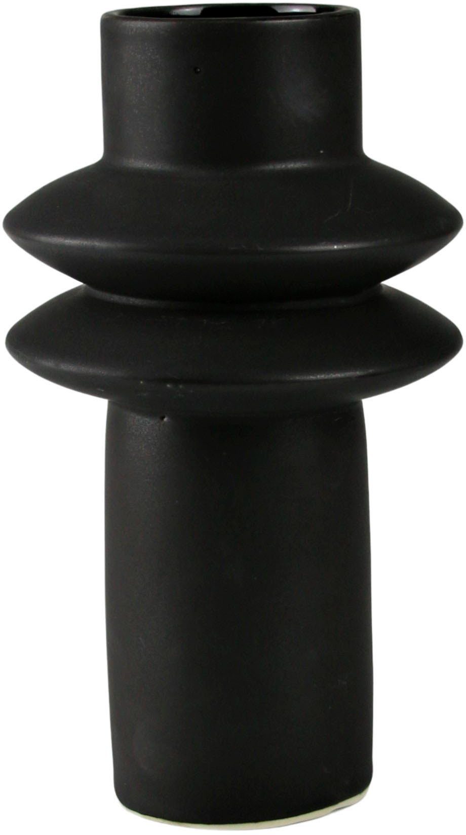 Dekovase Tischvase aus Keramik, Höhe ca. 24,5 cm