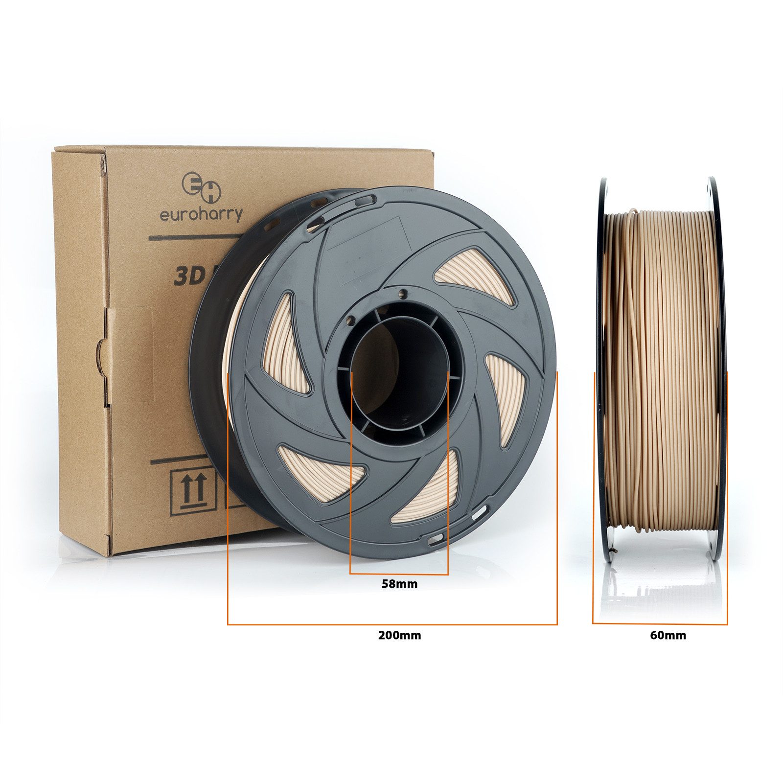 euroharry Filament 3D Filament PETG 1,75mm 1KG verschiedene Farben – Bild 4 von 4