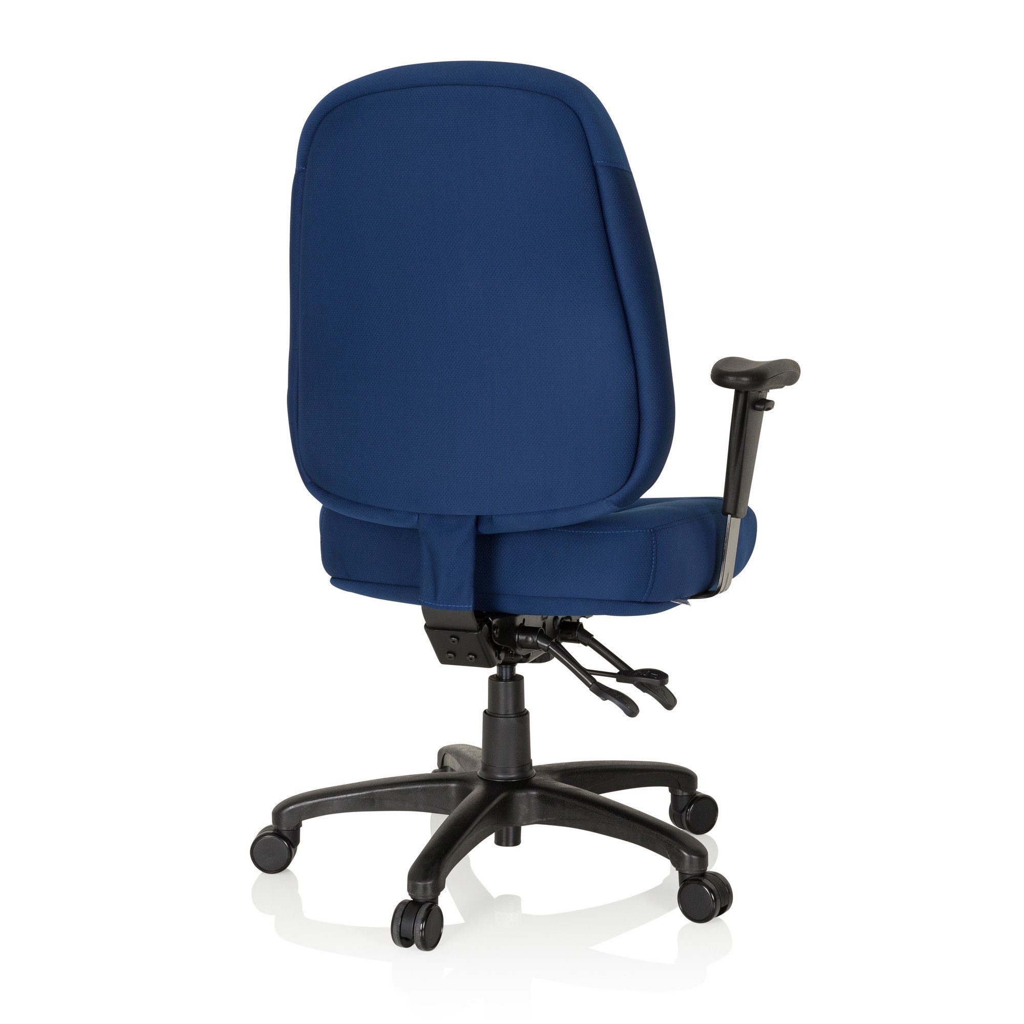 Bürostuhl Blau Profi ergonomisch XXL St), OFFICE Drehstuhl hjh Stoff (1 Schreibtischstuhl ZENIT