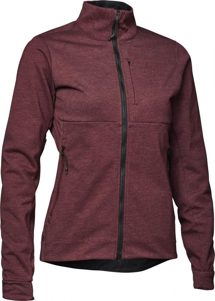 Fox Fahrradjacke Fox Ranger Fire Jacke Dark Maroon Größe XS
