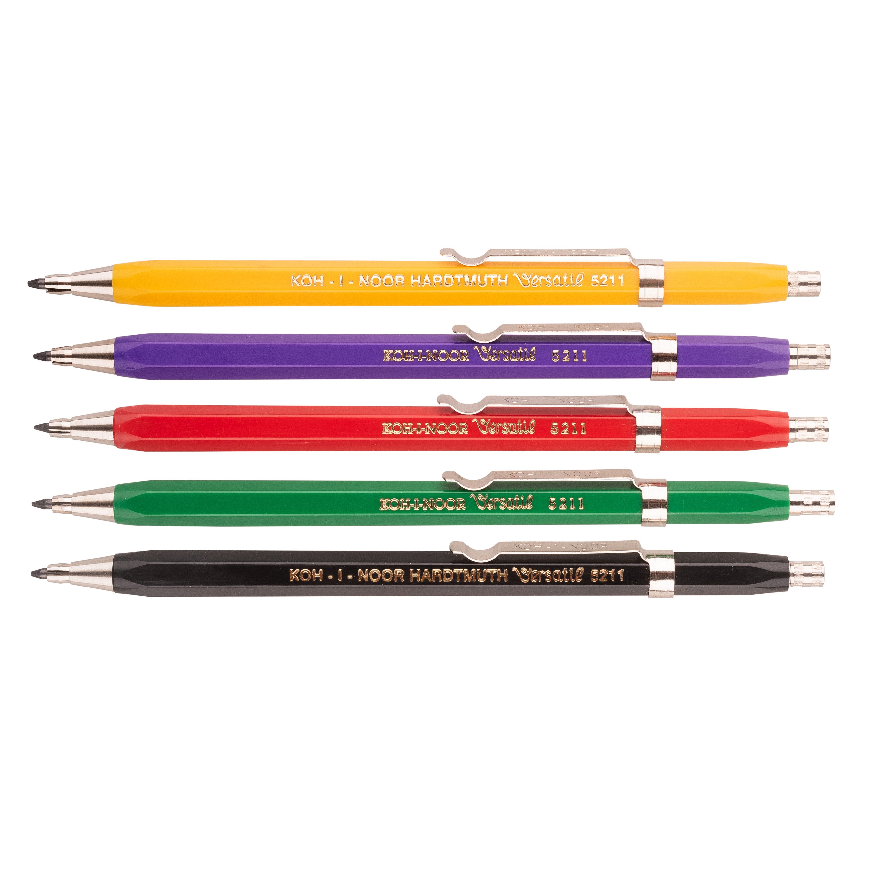 KOH-I-NOOR Druckbleistift KOH Druckbleistift Versatil Clip 2,0 mm x120 mm sortiert