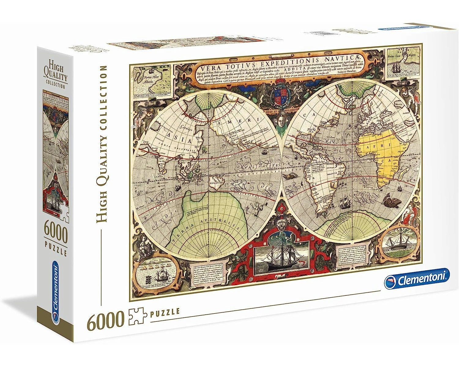 Clementoni® 6000 Antike Puzzle (6000 Puzzleteile Teile), See-Karte