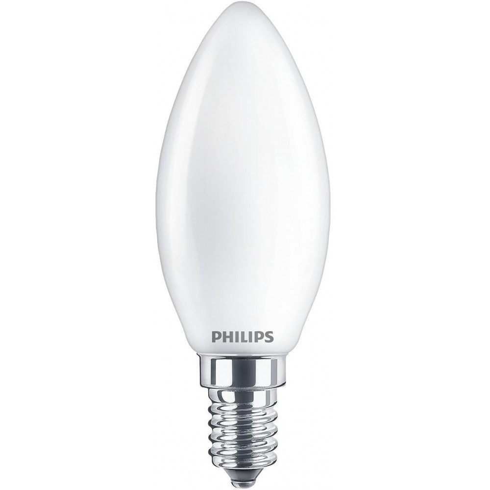 LED-Leuchtmittel Philips LEDClassic 40W B35 E14 FR WGD90 LED-Kerze