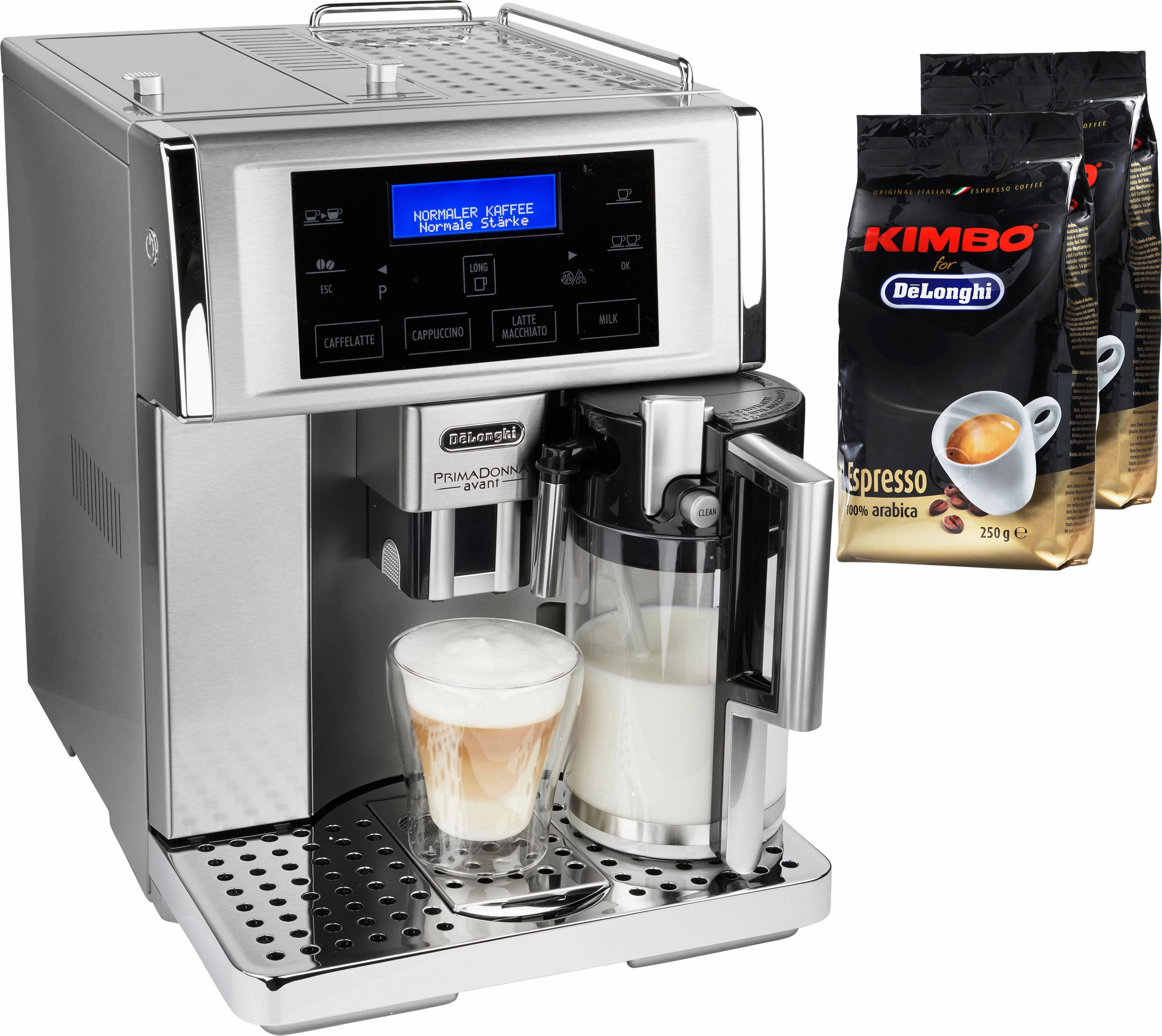 De´Longhi Kaffeevollautomat PrimaDonna Avant ESAM 6708, herausnehmbare Brühgruppe - De´Longhi