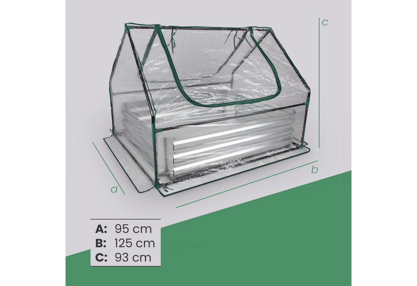 Bestlivings Hochbeet 2 in 1 Hochbeet mit... Bestlivings Hochbeet 2 in 1 Hochbeet mit...