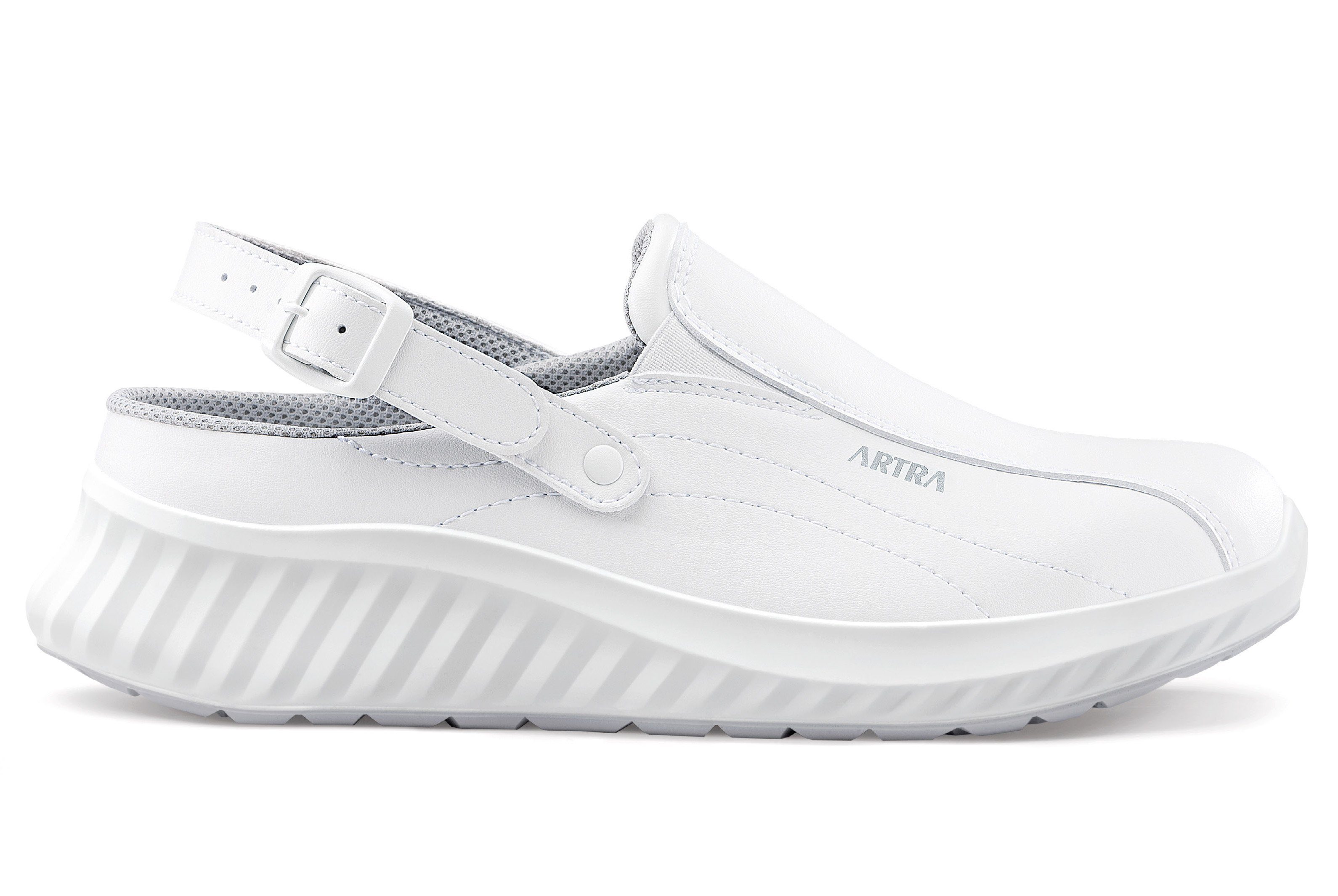 ARTRA FOOTWEAR Sicherheitssandale ARVA weiß mit Stahlkappe Sicherheitsschuh Stahlkappe