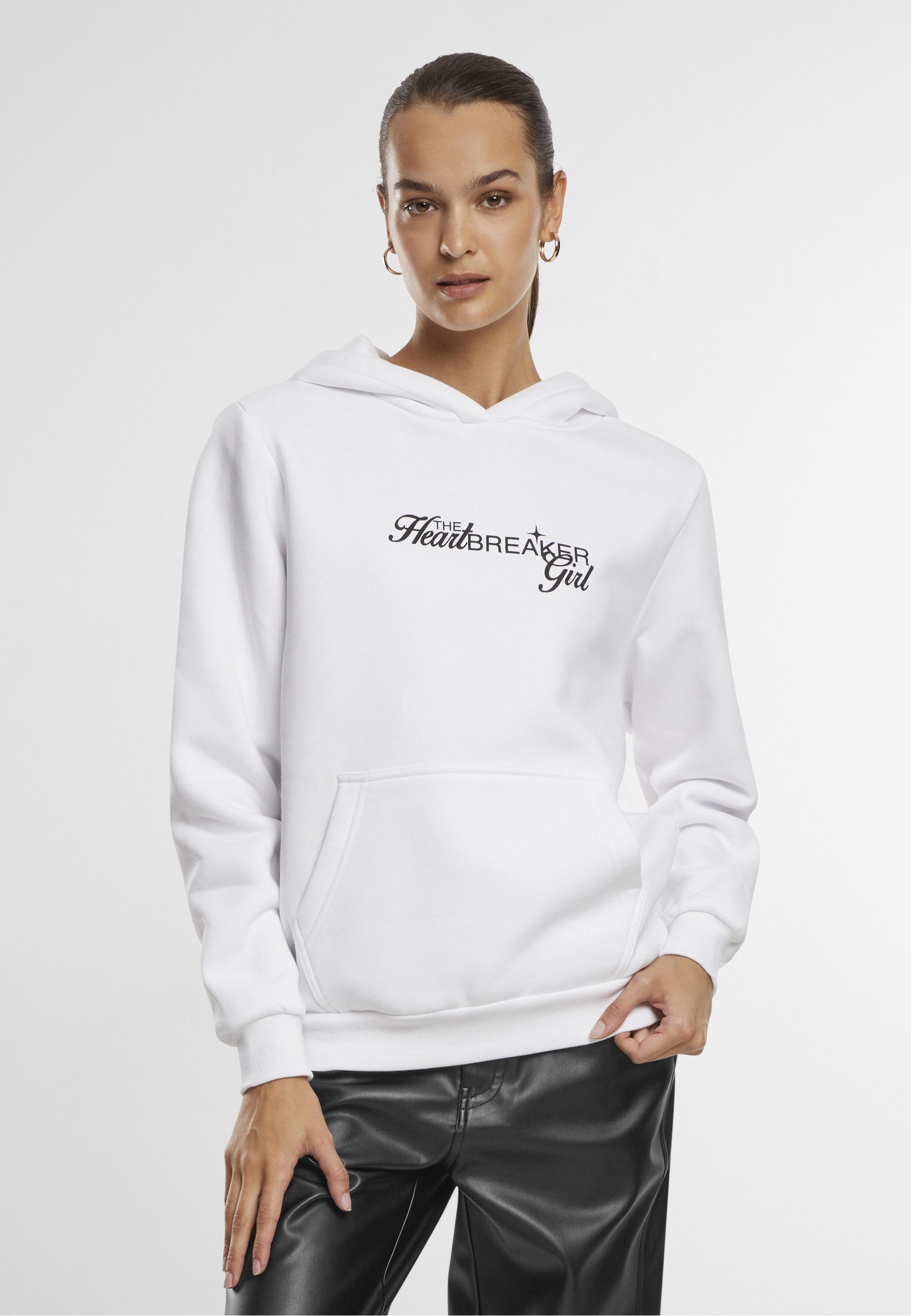 Miss Tee Kapuzensweatshirt Miss Tee Heartbreaker Girl Ladies Fluffy Hoody
