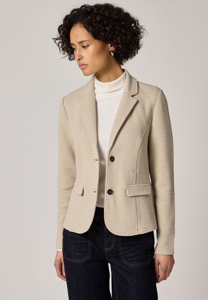 STREET ONE Kurzblazer mit Struktur-Muster