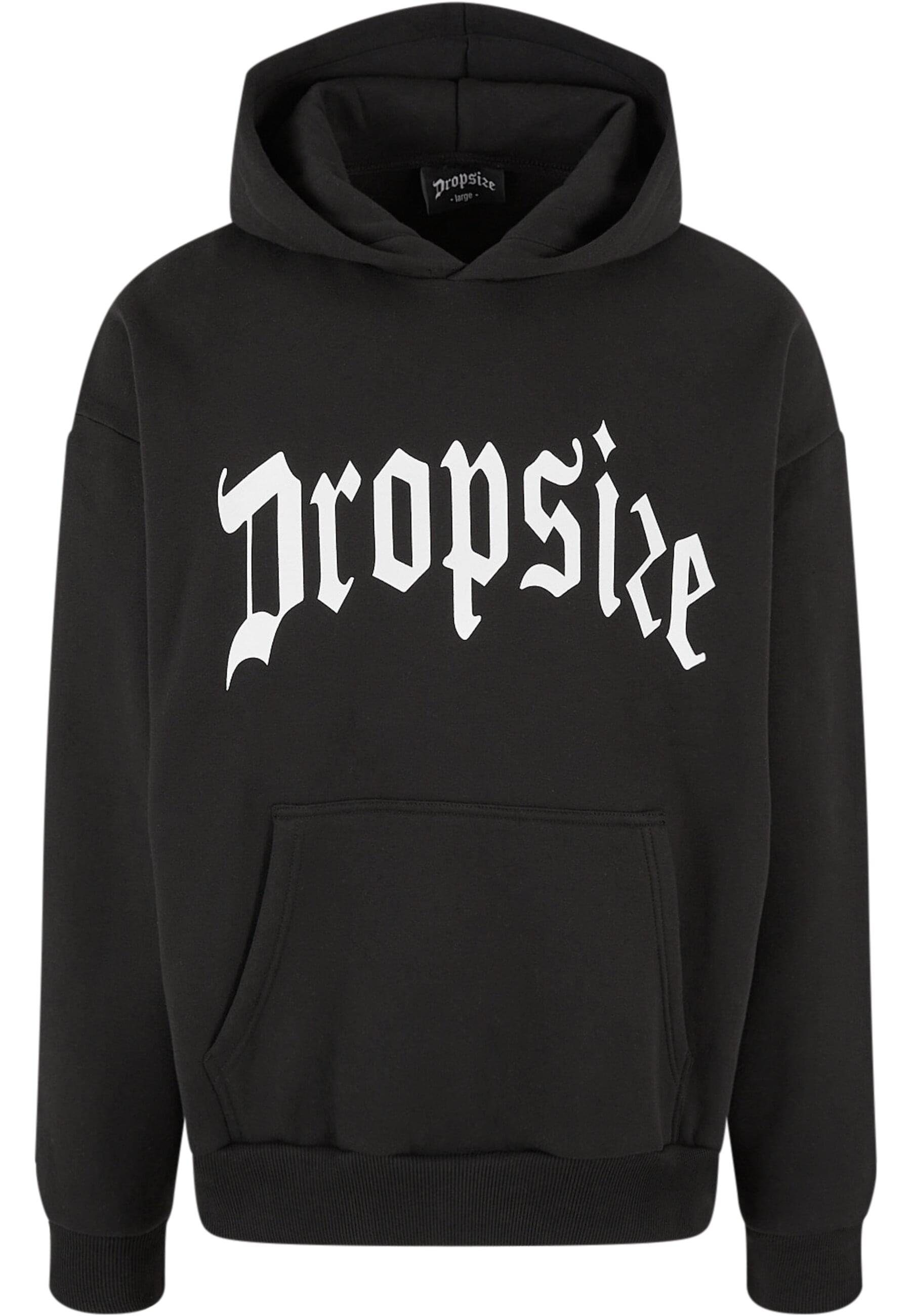 Dropsize Kapuzensweatshirt Dropsize Herren Heavy Logo Design Hoodie (1-tlg)