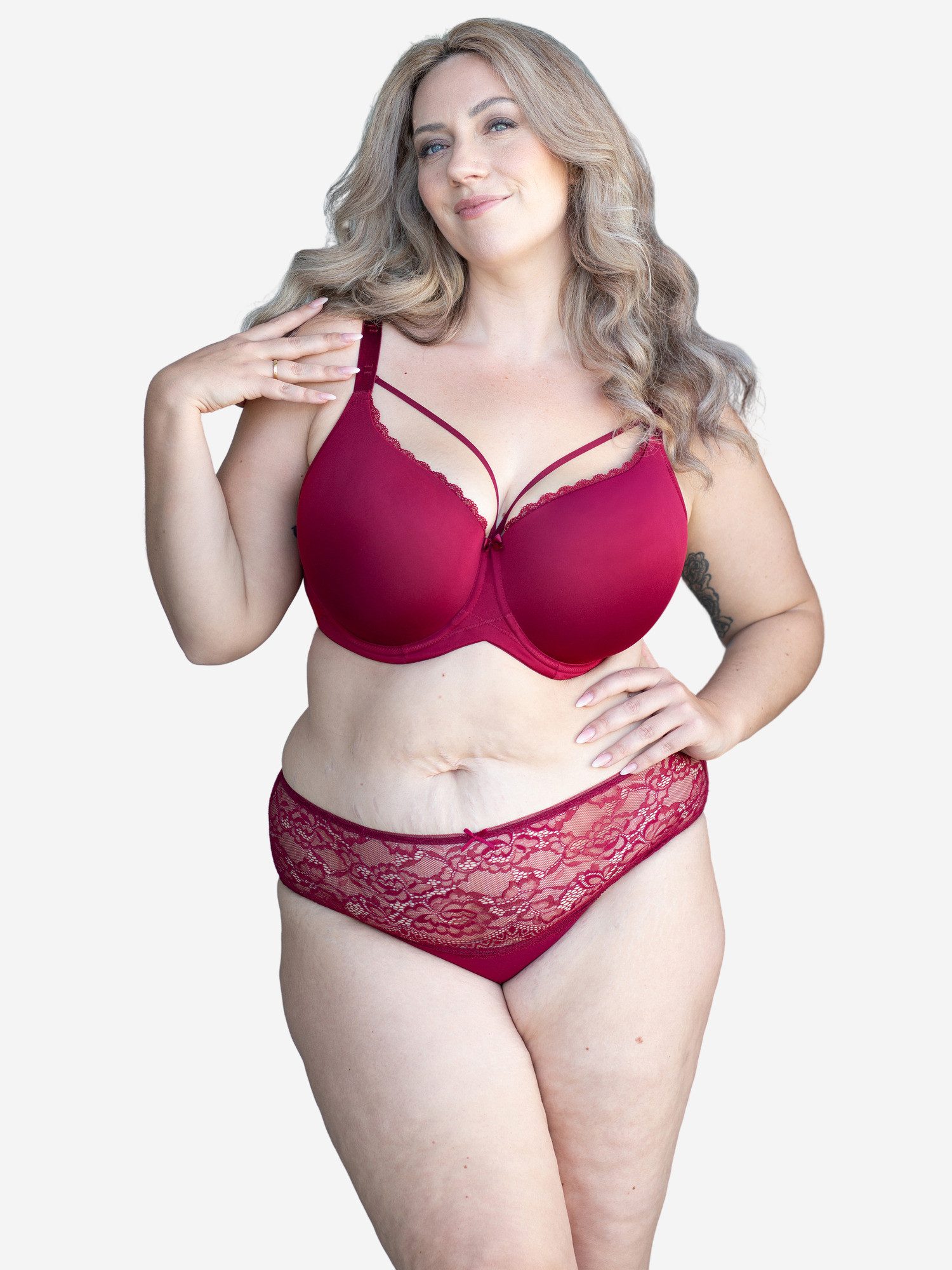 SugarShape Bügel-BH PURE CONSCIOUS STRAPPY Demi-BHs wattiert