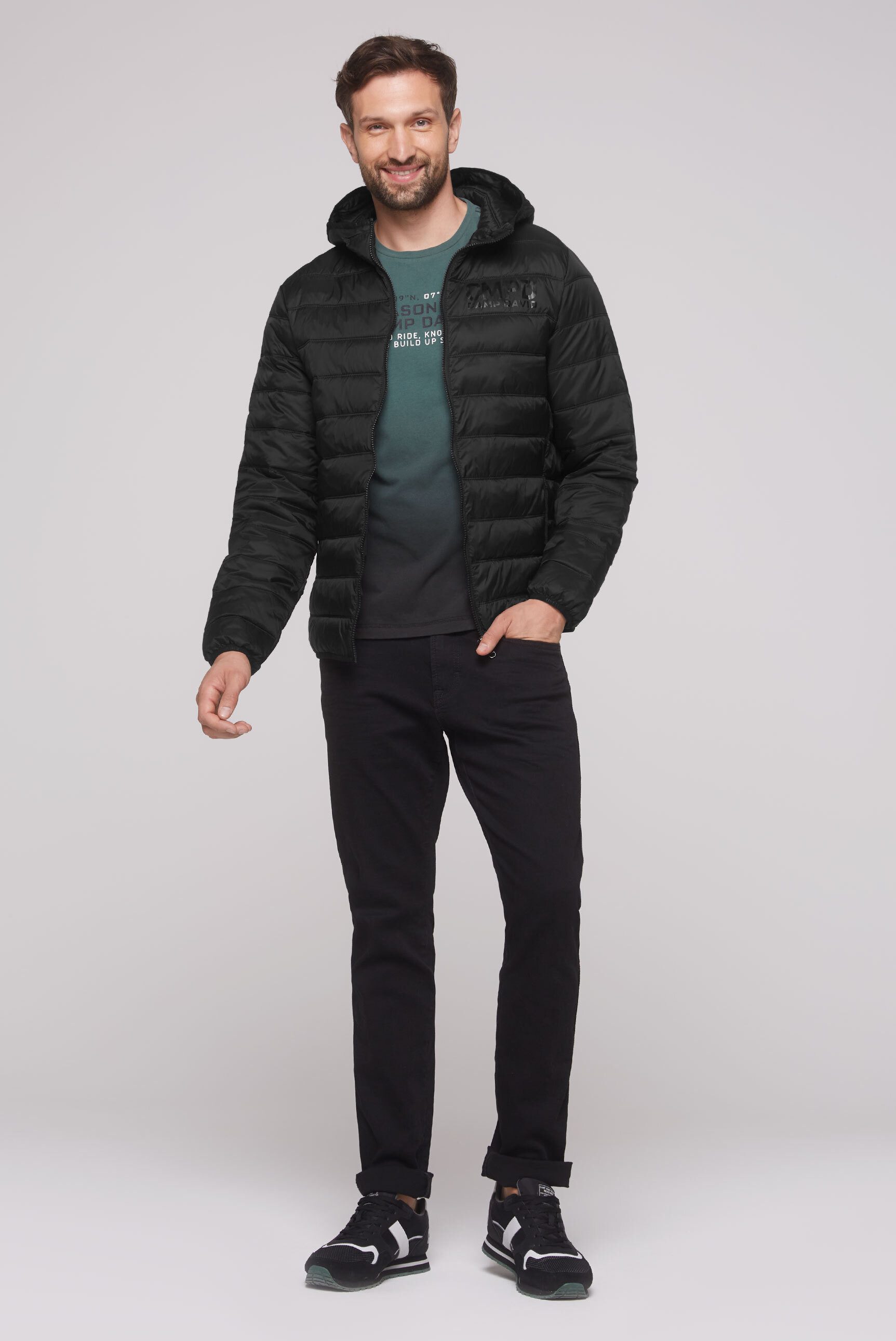 CAMP DAVID Outdoorjacke mit Innentaschen