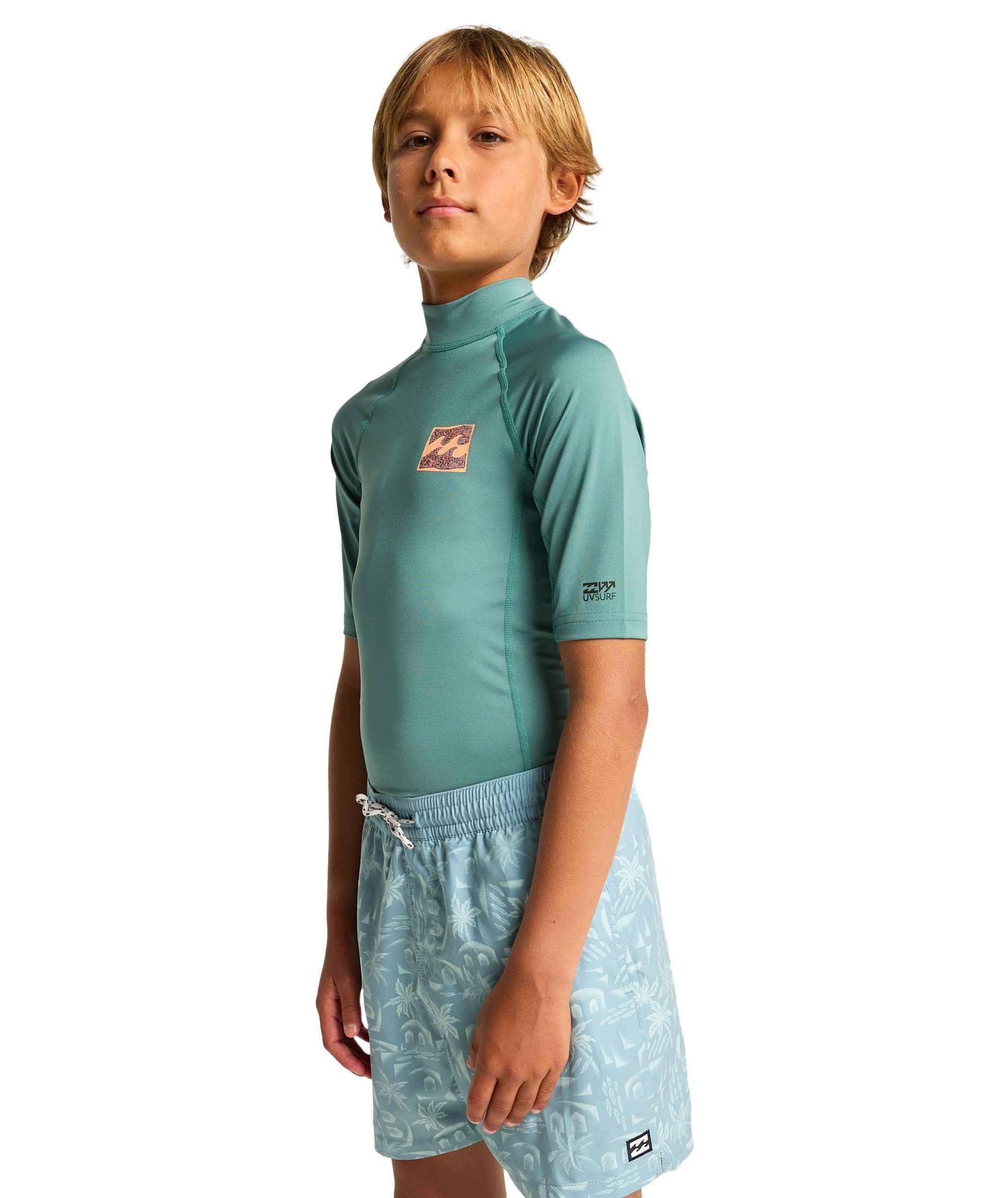 Billabong Strandshirt RE ISHORT SLEEVEUE SHORT SLEEVE BOY für Kinder und Jugendliche geeignet, mit Elasthan-Anteil – Bild 2 von 5