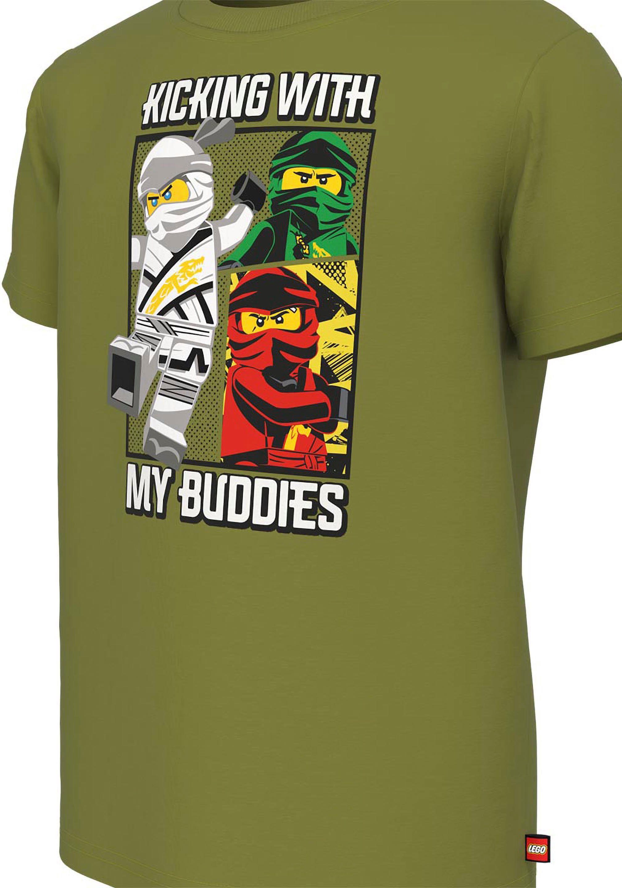 Wear Print-Shirt LEGO® green olive