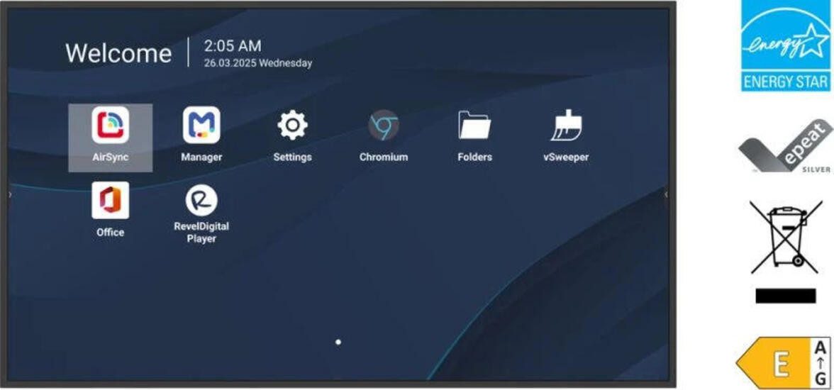 Viewsonic CDE4314-2C LED-Monitor (3840 x 2160, 8 ms Reaktionszeit, 60 Hz, TFT)