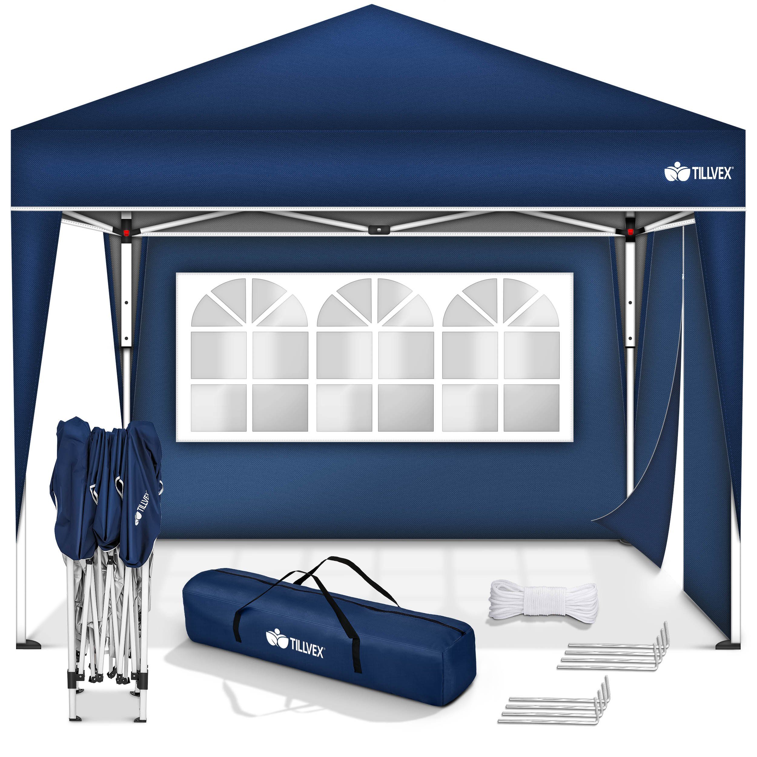 tillvex Partyzelt tillvex® Pavillon 3x3m Wasserdicht günstig online kaufen