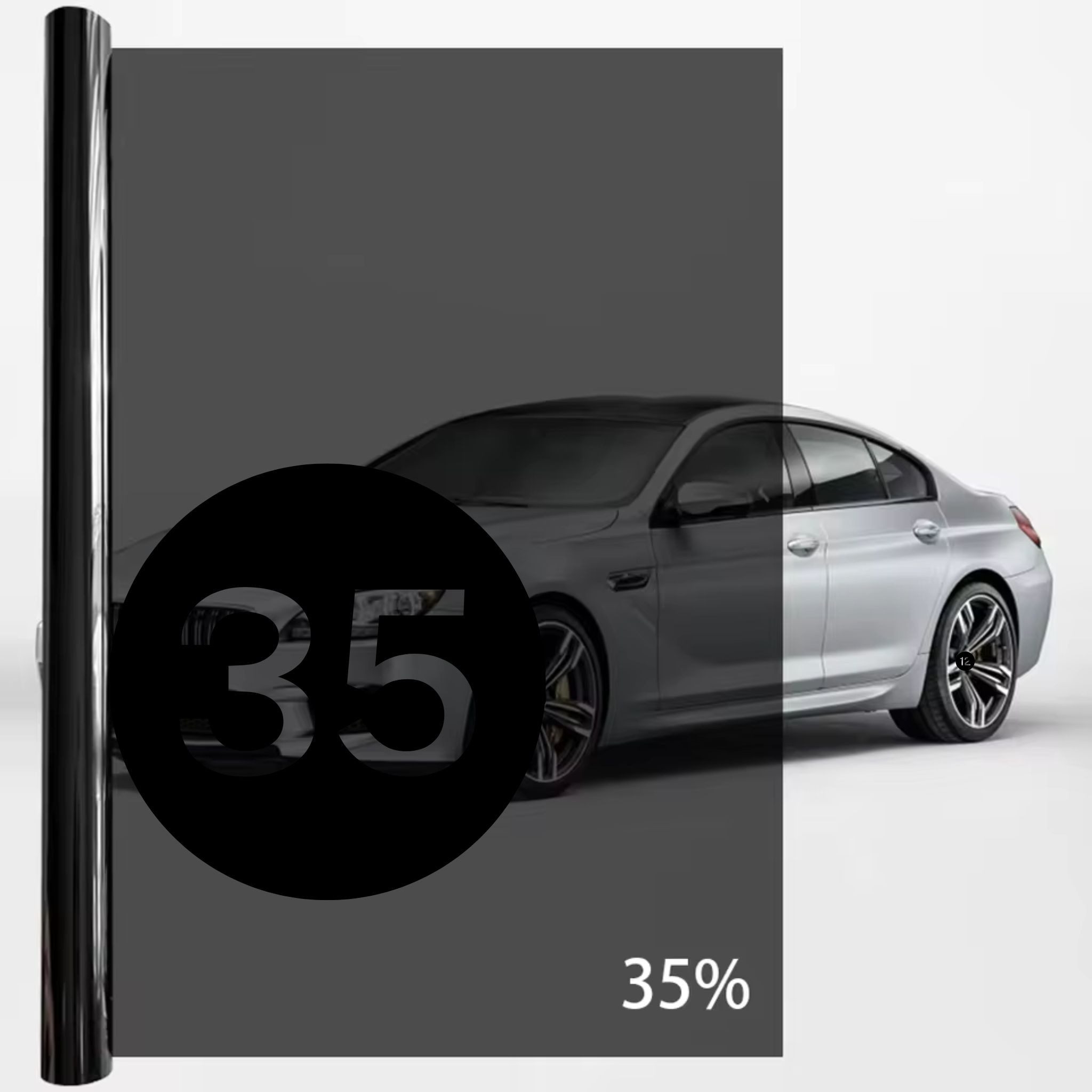 HS.SUPPLY Sonnenschutz-Fensterfolie Scheibentönungsfolie, Auto Scheiben Tön günstig online kaufen