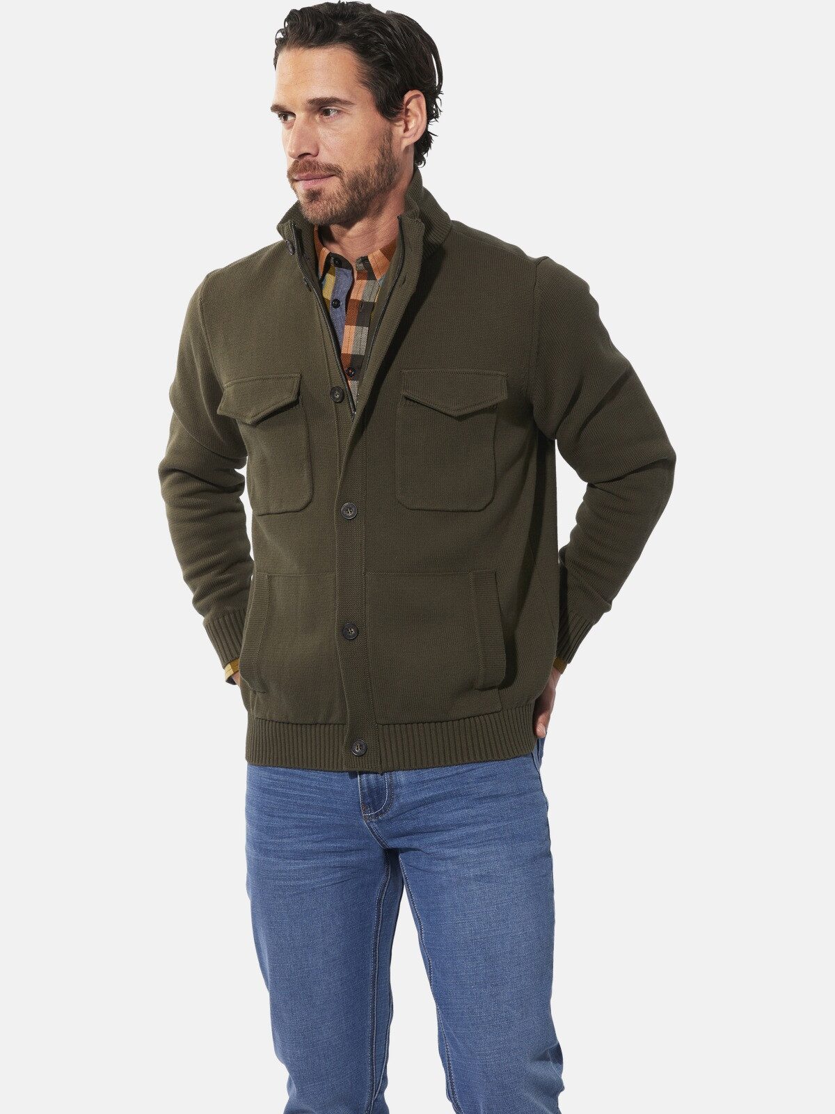 Babista Strickjacke HALOR mit Pattentaschen