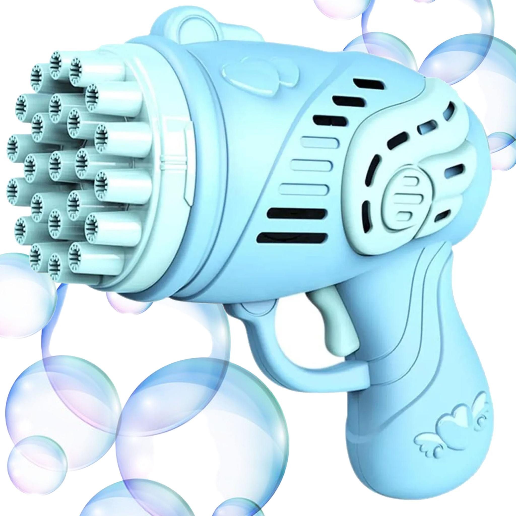 LA CUTE Seifenblasenpistole Seifenblasenpistole Automatische Blasenmaschine für Kinder, Automatische Seifenblasenpistol einfachem Gebrauch