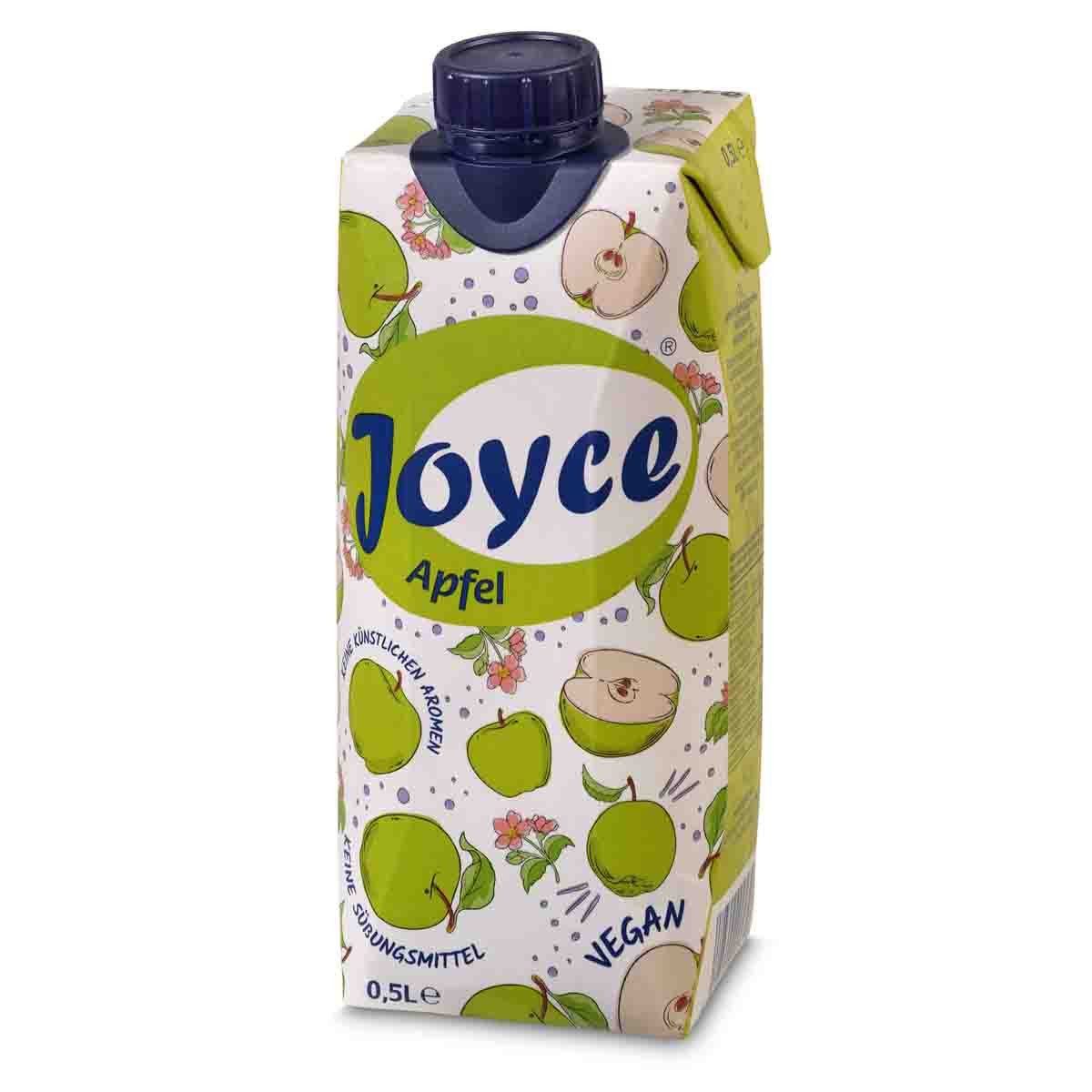 Joyce Saft, Joyce Apfel Drink mit Zusatz von Vitaminen und Zitronensaft 500ml