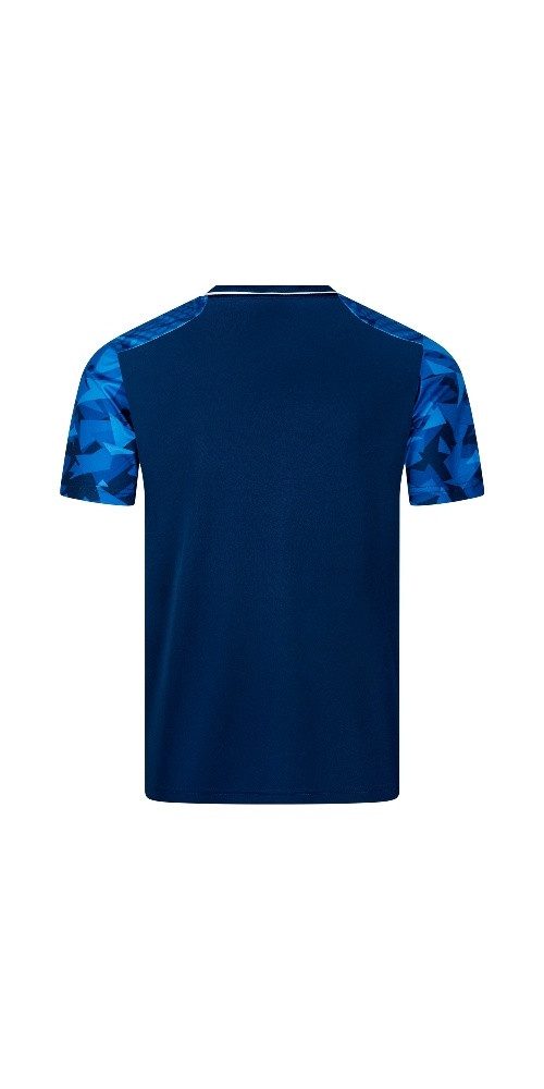 VICTOR T-Shirt T-53100 B (100% Polyester) blau/navyblau Herren