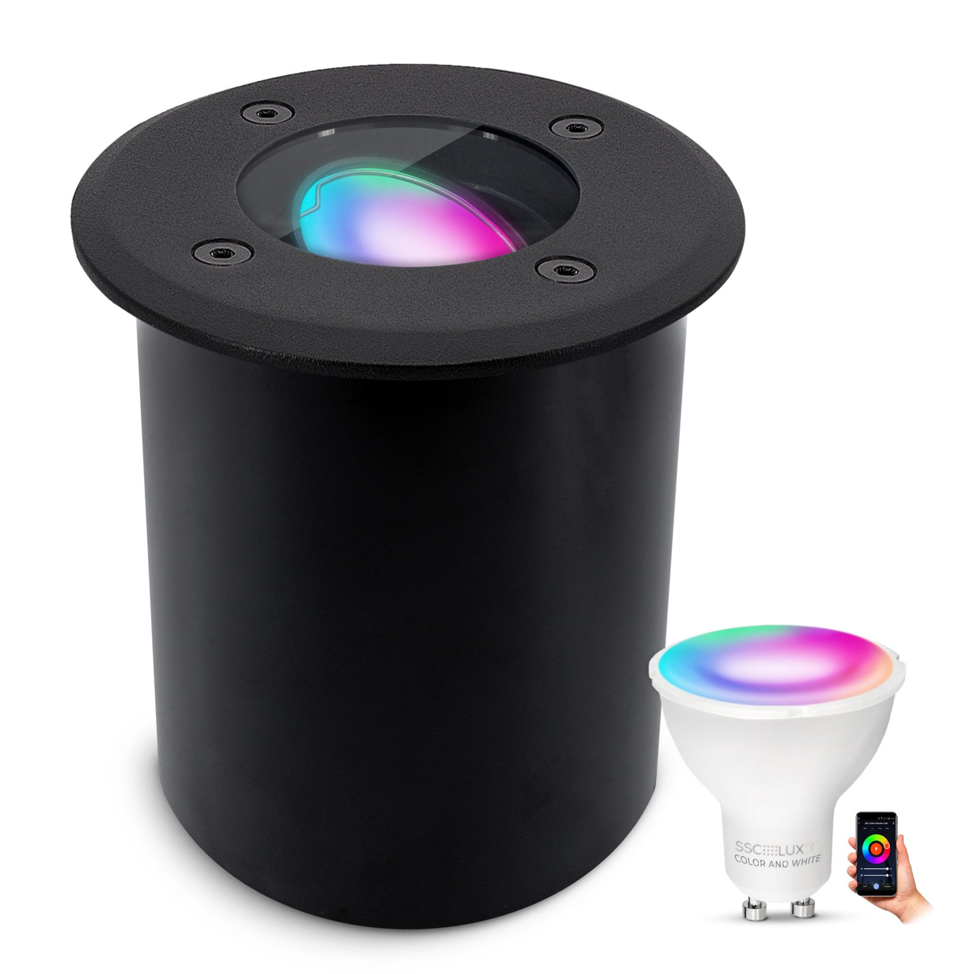 SSC-LUXon LED Gartenstrahler JUAVI Bodeneinbauleuchte IP67 günstig online kaufen