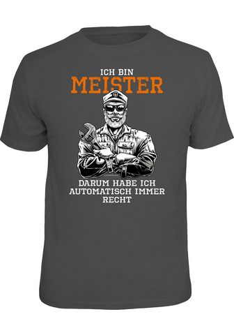 RAHMENLOS Футболка »Ich bin Meister«...